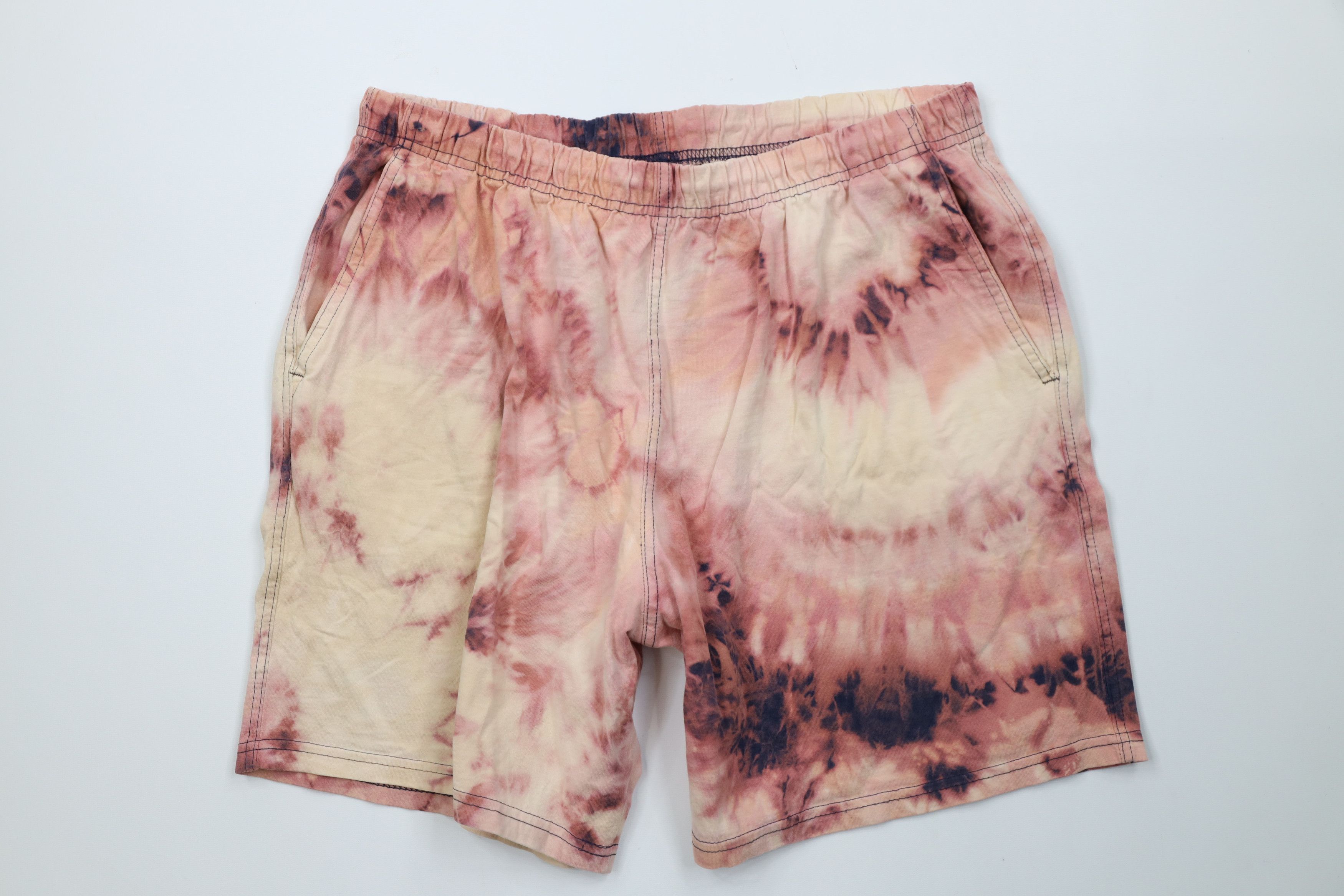 Vintage Vintage Y2K Streetwear Acid Wash Above Knee Shorts Cotton Size US 36 / EU 52 - 1 Thumbnail
