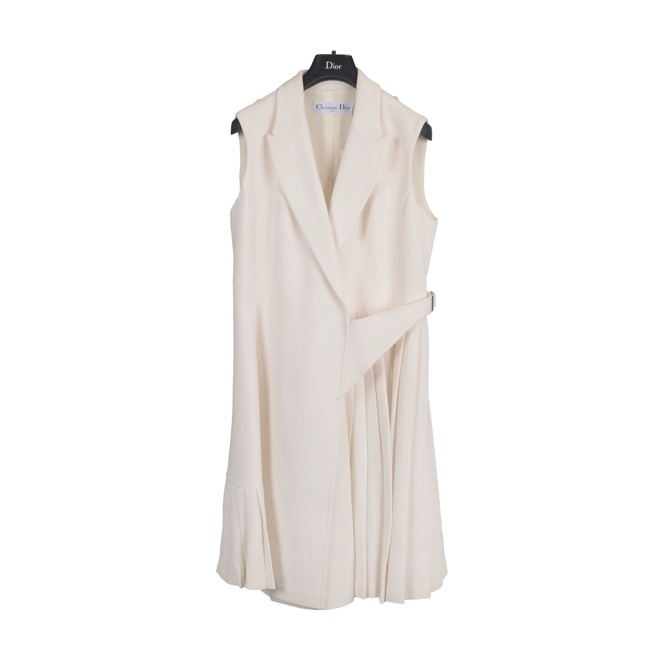 Dior Dior Wool Dress L Women Size L / US 10 / IT 46 - 1 Thumbnail