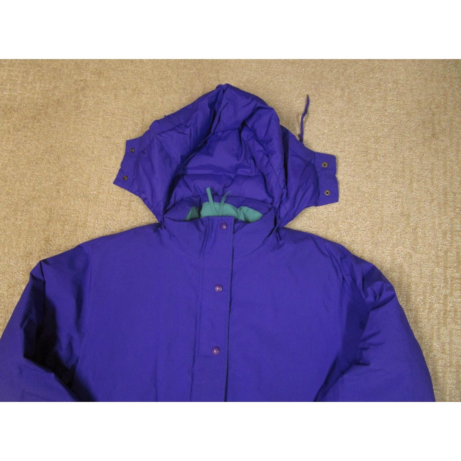 Vintage VINTAGE Cabela's Jacket Women Medium Purple Gore-Tex Hooded Insulated Parka Size M / US 6-8 / IT 42-44 - 2 Thumbnail