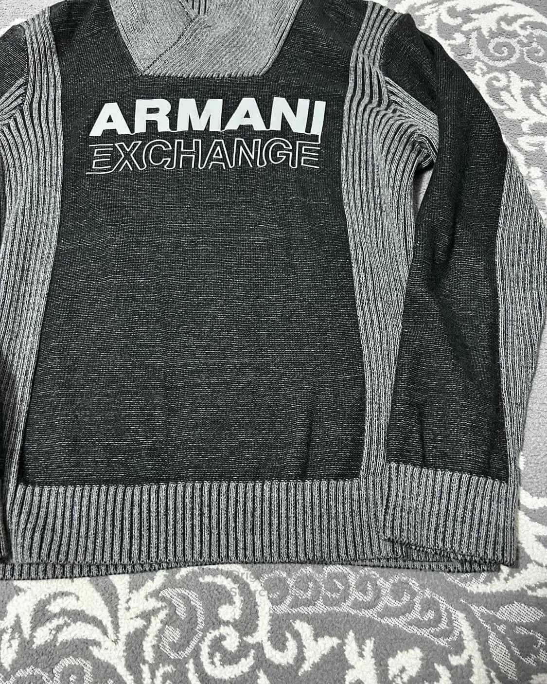 Armani Armani Exchange Vintage Knit Sweater. Size US M / EU 48-50 / 2 - 6 Thumbnail