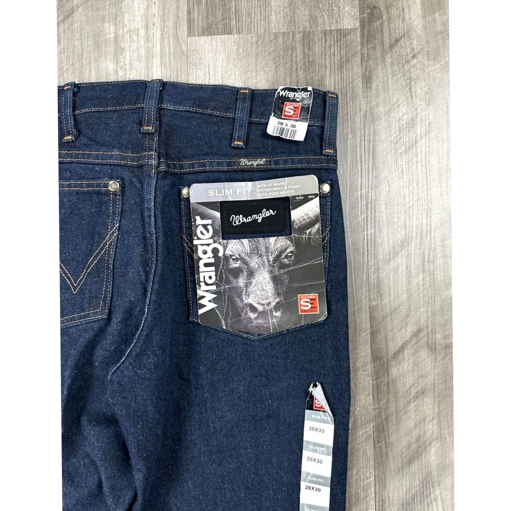 Wrangler Wrangler Cowboy Cut Silver Edition Slim Fit Jeans 28x30 Size US 28 / EU 44 - 4 Thumbnail