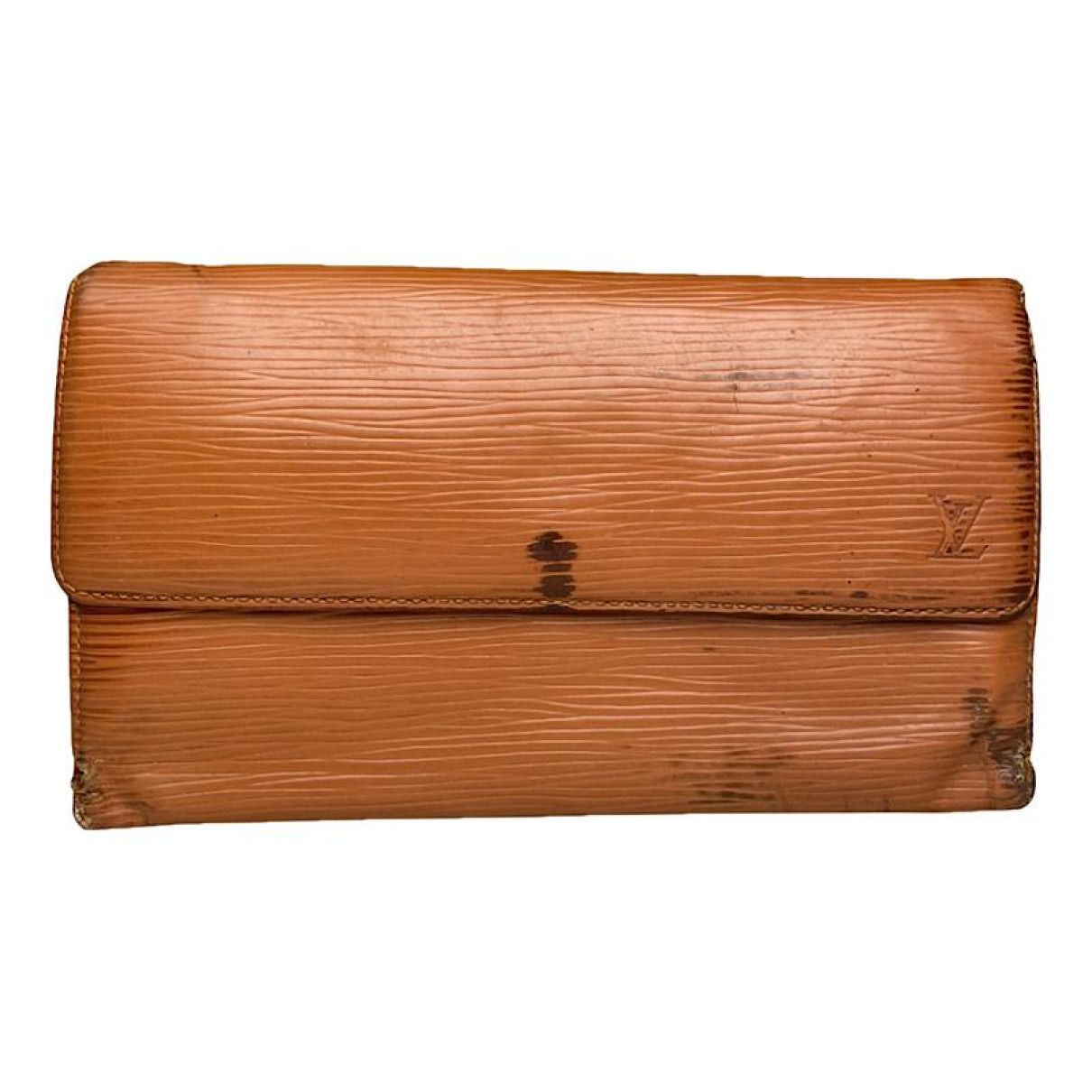Louis Vuitton Louise Brown Leather Wallet Size ONE SIZE - 1 Thumbnail