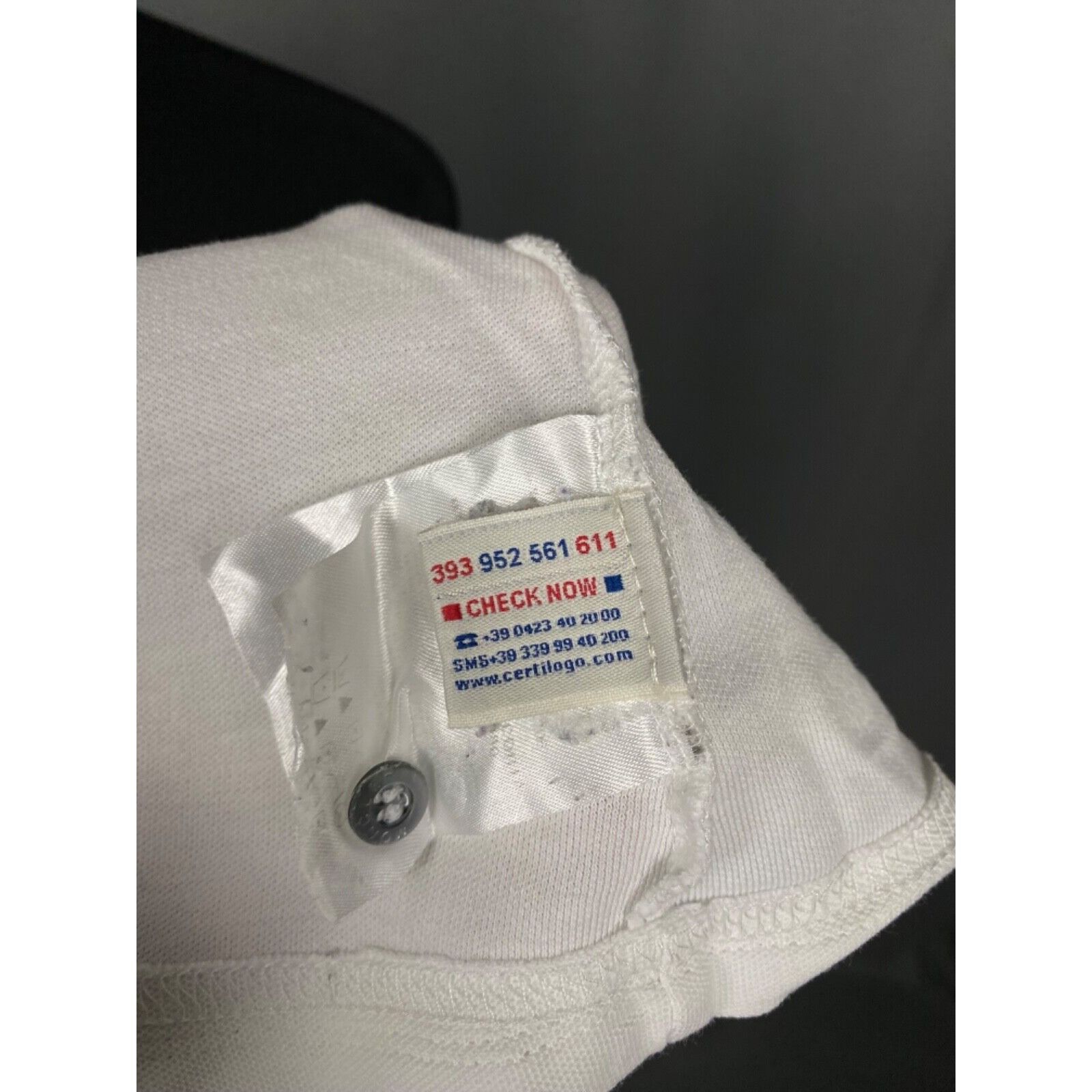 Moncler Moncler Maglia Women's White Polo T-Shirt Size XS Size XS / US 0-2 / IT 36-38 - 11 Thumbnail