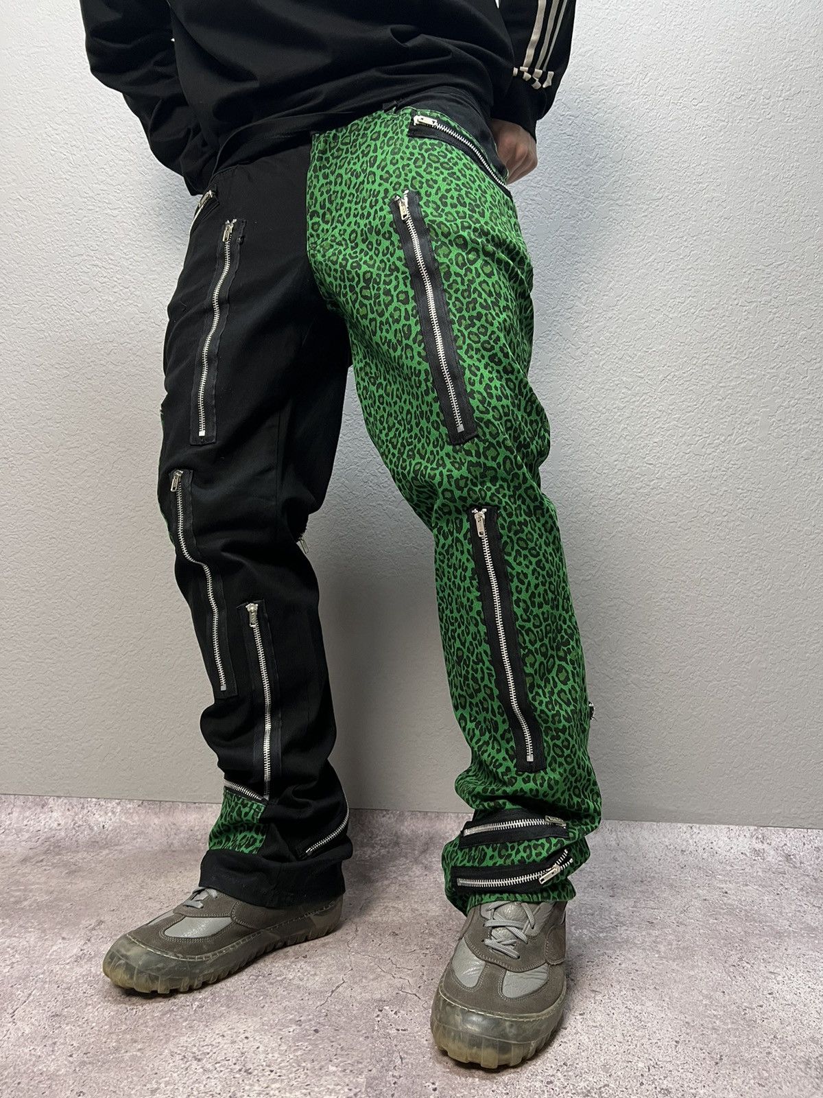 パンツ 00s archive y2k multi zip bondage pants 00s archive y2k multi zip bondage pants