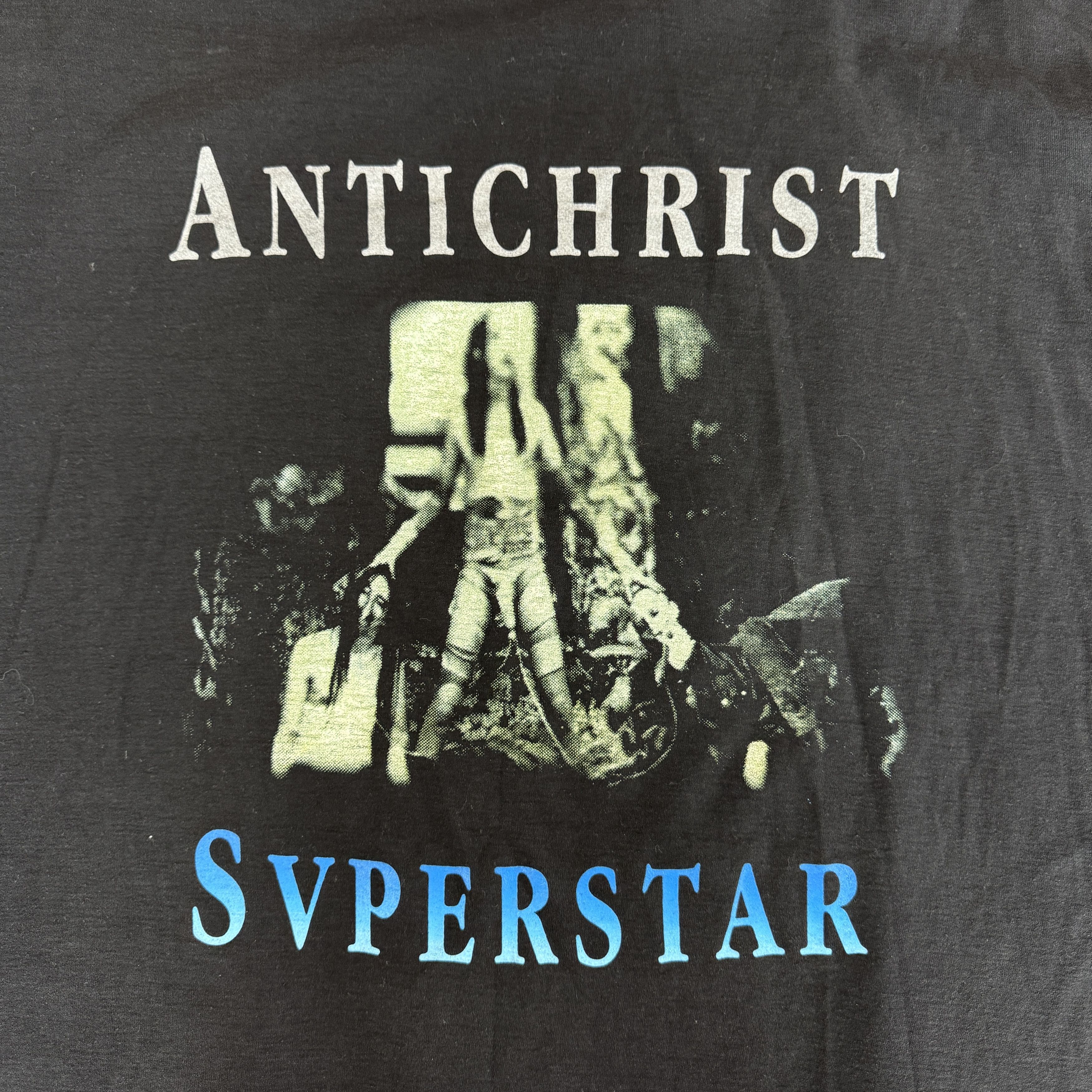 Band Tees Rare 90s Marilyn Manson Antichrist Superstar Longsleeve Size US XL / EU 56 / 4 - 10 Thumbnail