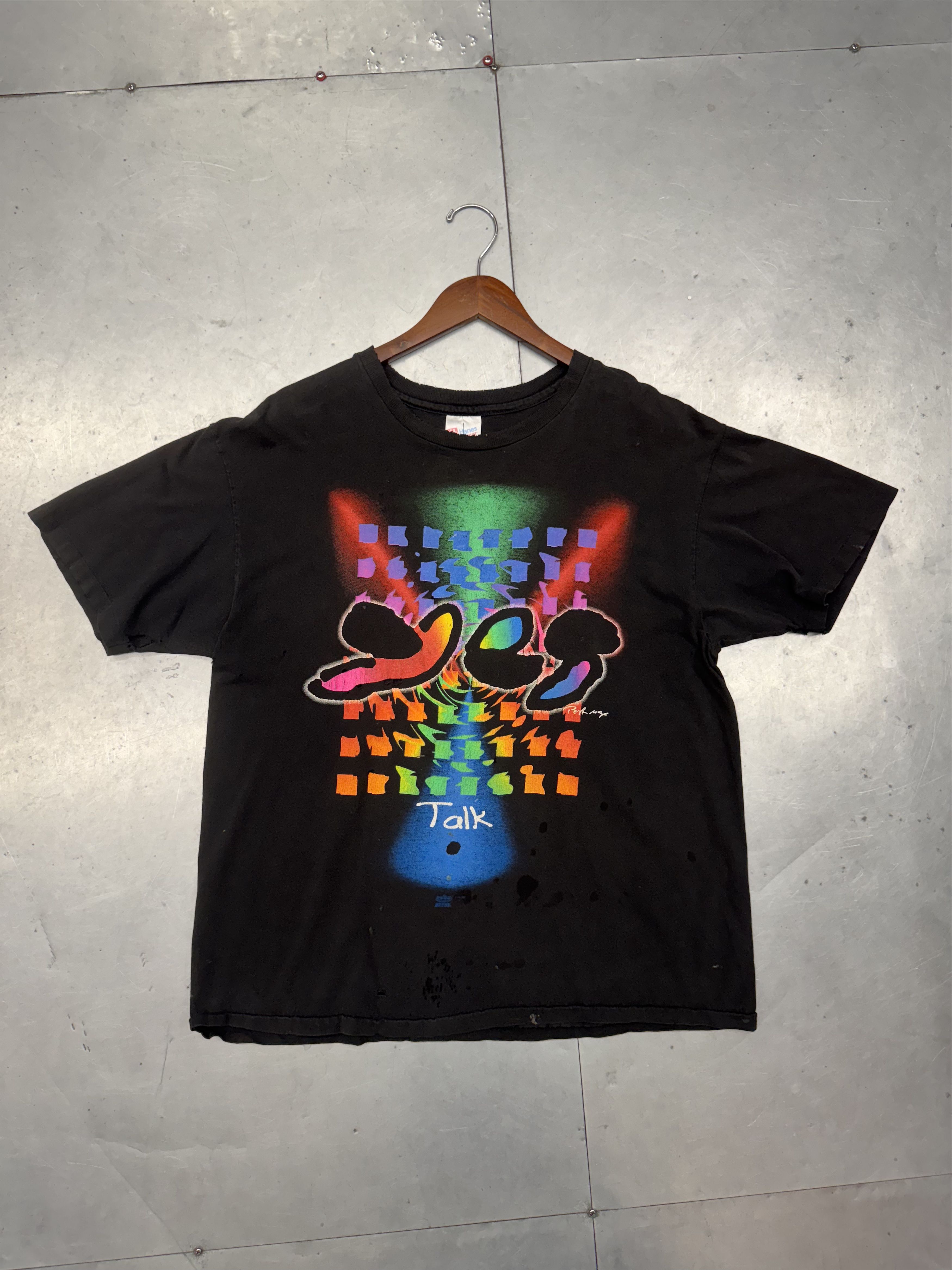 Hanes Vintage Yes Tour Tshirt Size US XL / EU 56 / 4 - 5 Thumbnail