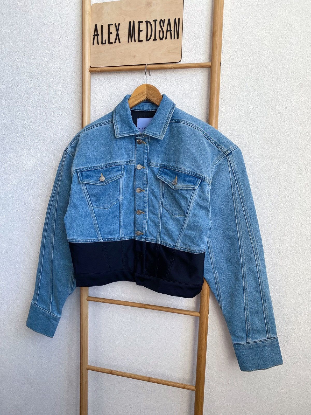 Mugler x H&M Denim Jacket Size М