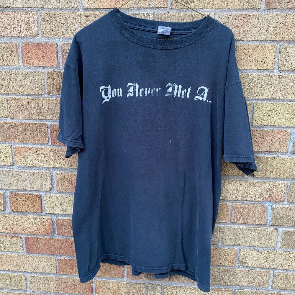 Vintage Vintage Kid Rock American Bad A** Shirt Large "MF QUITE LIK Size US L / EU 52-54 / 3 - 6 Thumbnail