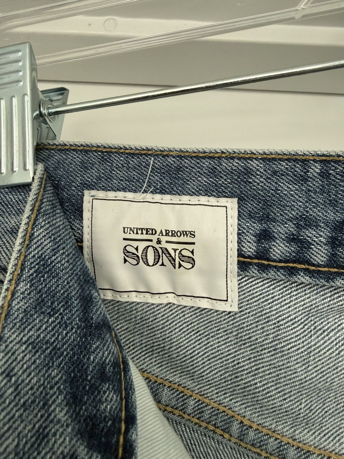 United Arrows United Arrows & Sons Wide-leg Jeans Size US 30 / EU 46 - 3 Thumbnail