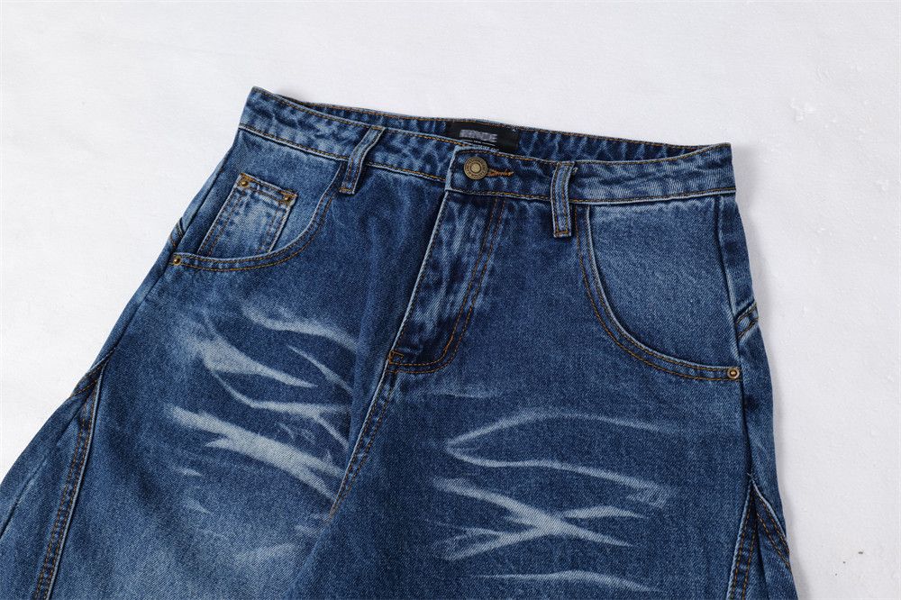 Japanese Brand × Vintage Men's street loose American machete washed jeans y2k Size US 32 / EU 48 - 3 Thumbnail