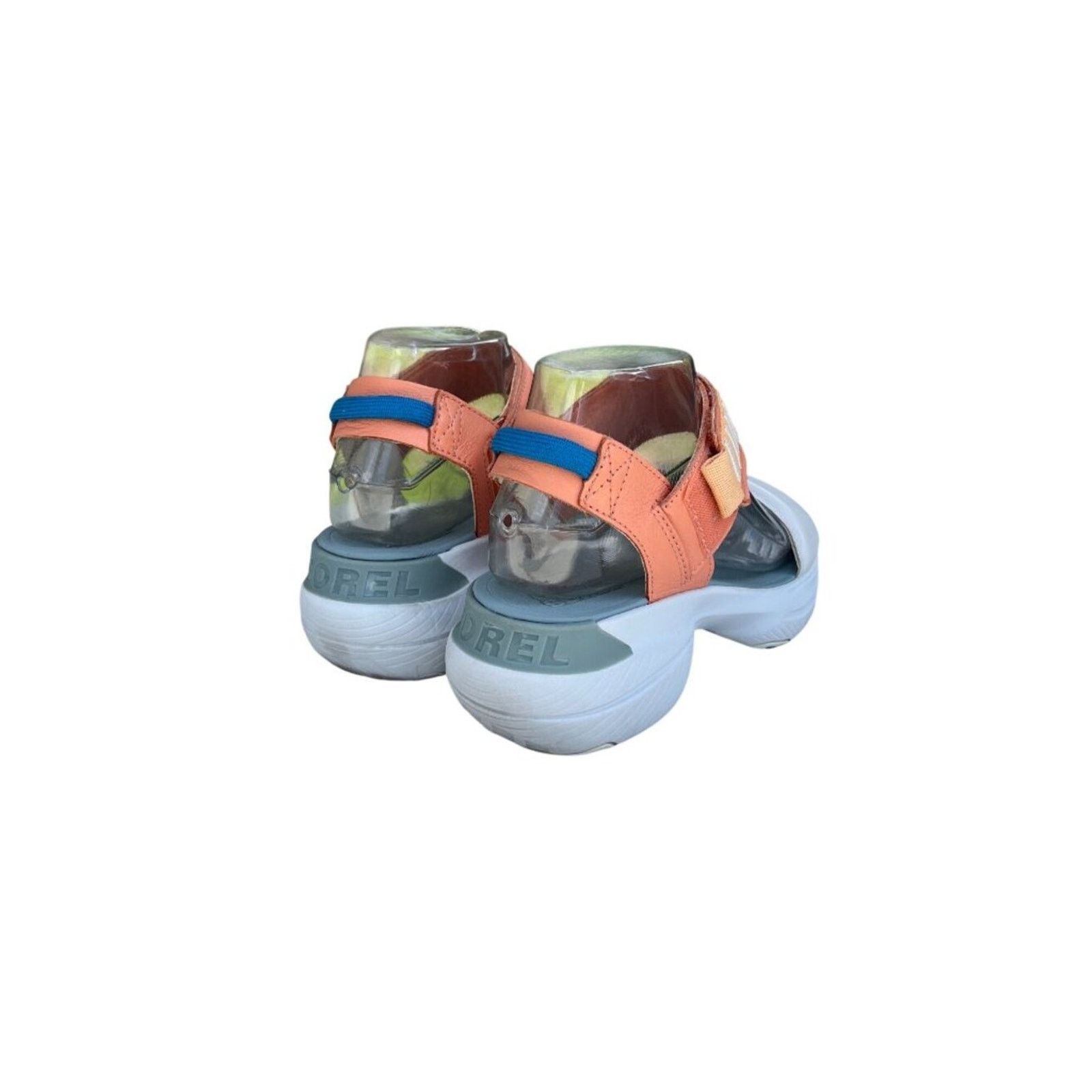 SOREL Sorel Womens Adjustable Strap Sandals White & Orange Size 6 Size US 6 / IT 36 - 4 Thumbnail