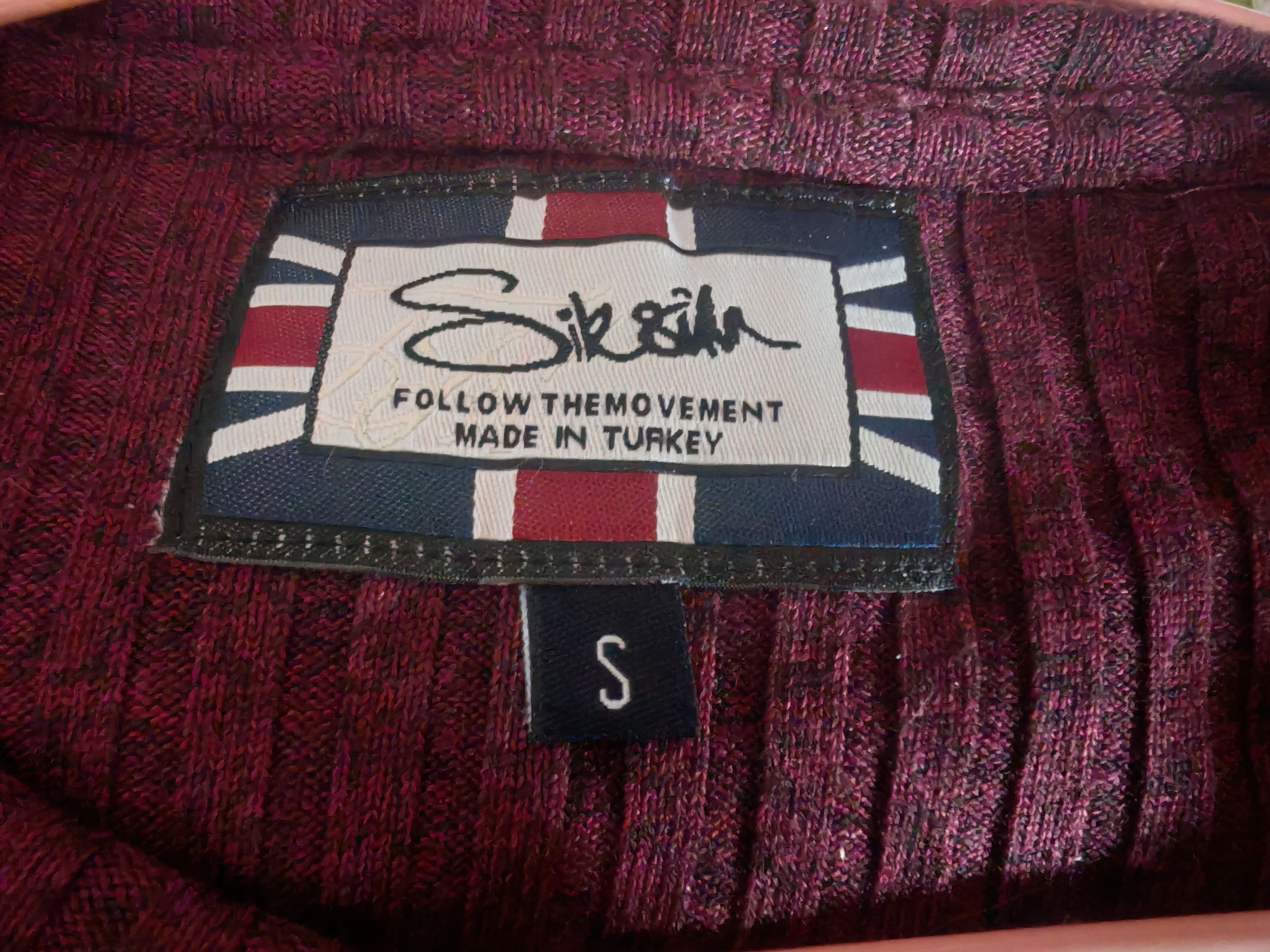 SikSilk SilkSilk Follow The Movement Burgundy Marl Tee sz S Size US S / EU 44-46 / 1 - 6 Thumbnail