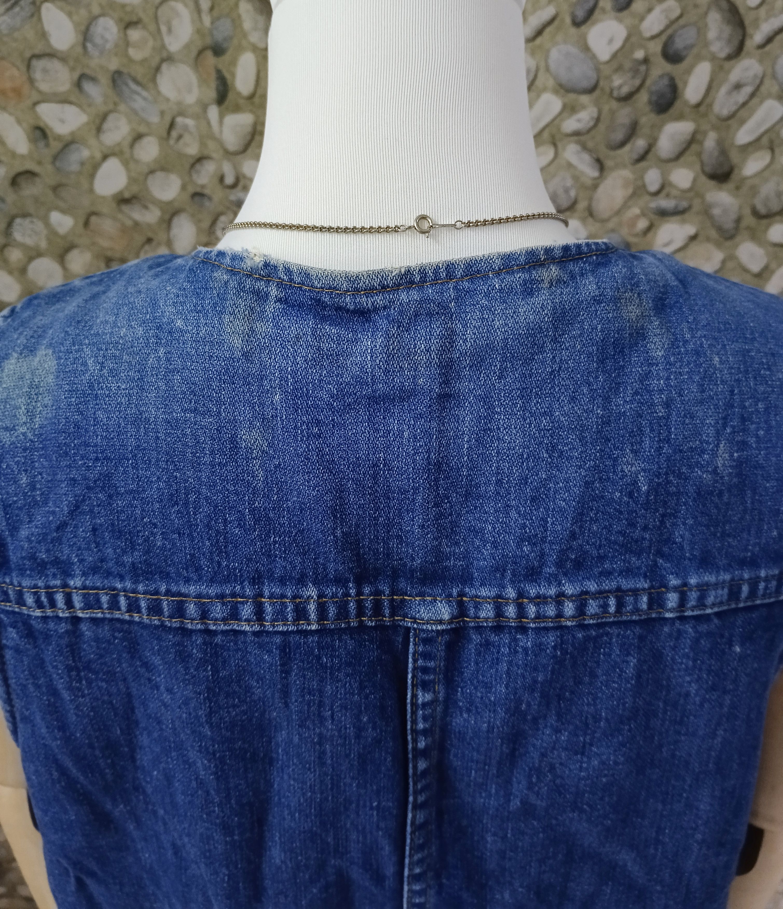 Vintage VINTAGE 80s BIG BEN SHERPA VEST DENIM Size US L / EU 52-54 / 3 - 5 Thumbnail