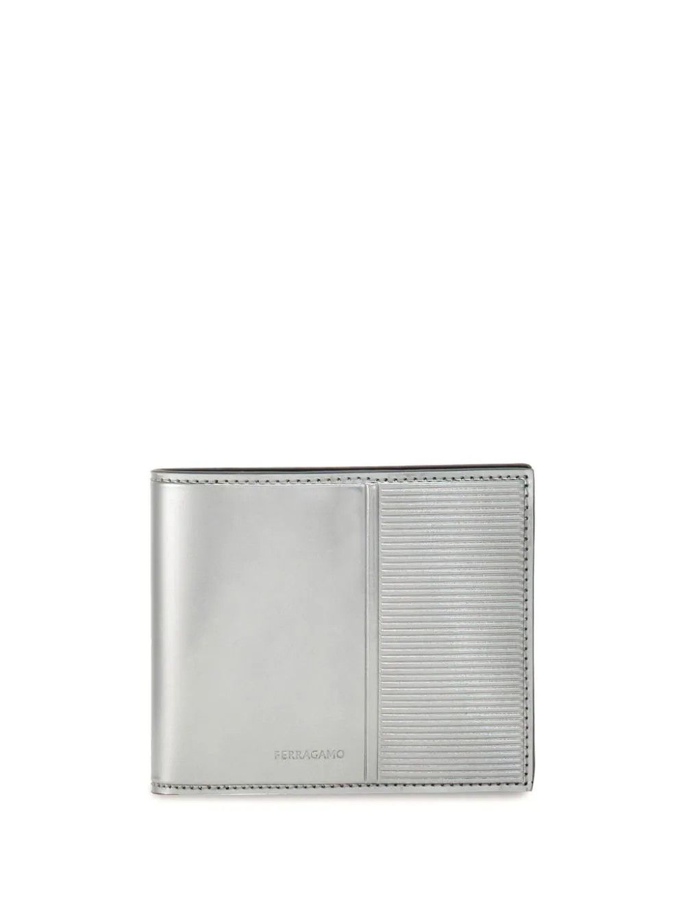Salvatore Ferragamo o1s1rm0924 Size: OS / Bi Fold Wallet in Silver Size ONE SIZE - 1 Thumbnail