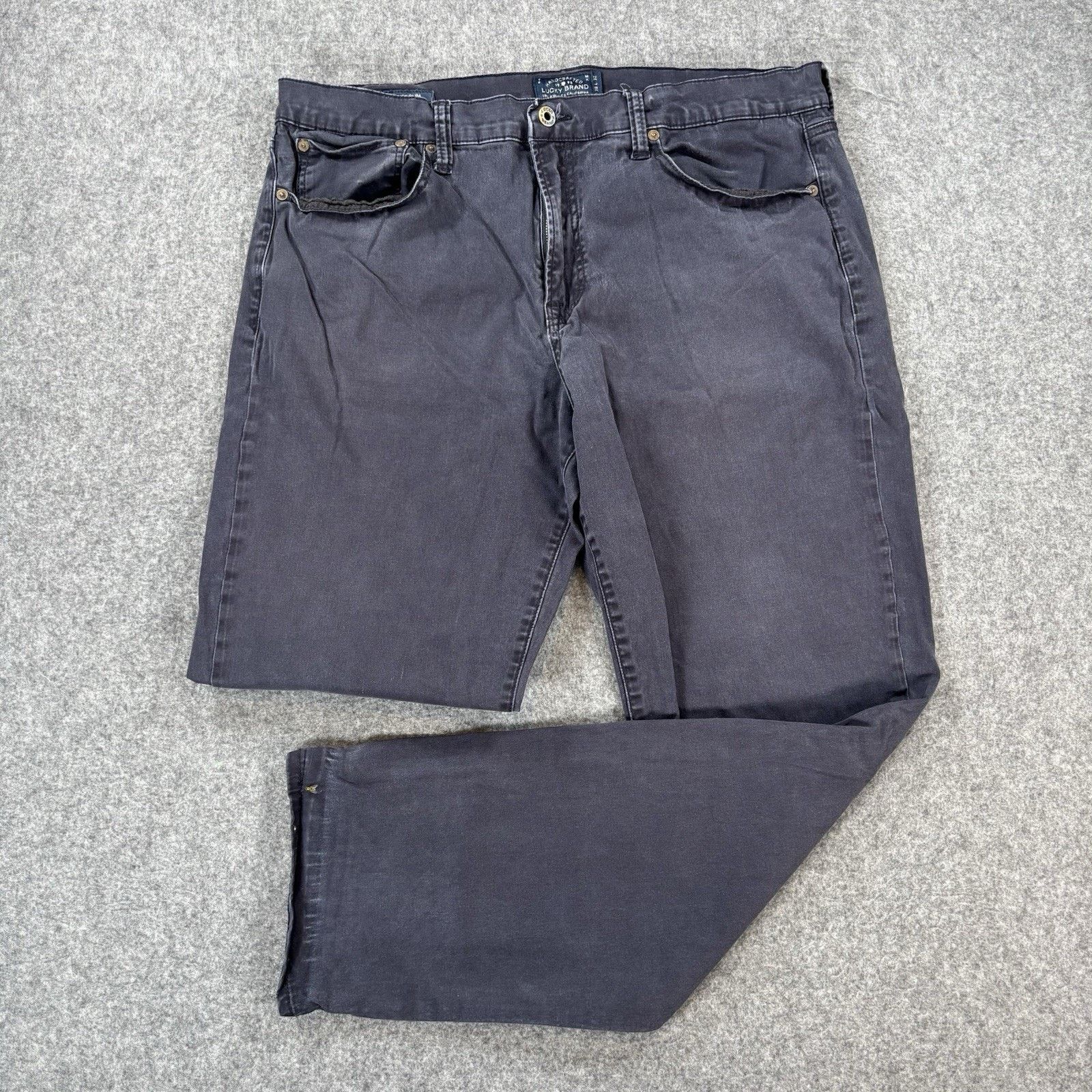 Lucky Brand Lucky Brand 121 Heritage Slim Jeans Mens 38x32 Faded Black Size US 38 / EU 54 - 1 Thumbnail
