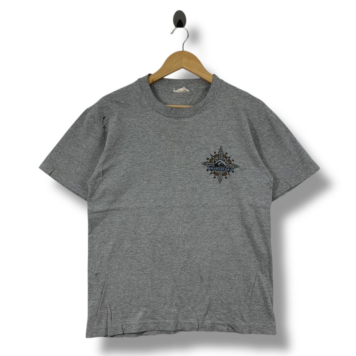 Quiksilver Vintage 90's QUIKSILVER INTERNATIONAL Graphic Surf Tee Shirt Size US M / EU 48-50 / 2 - 3 Thumbnail