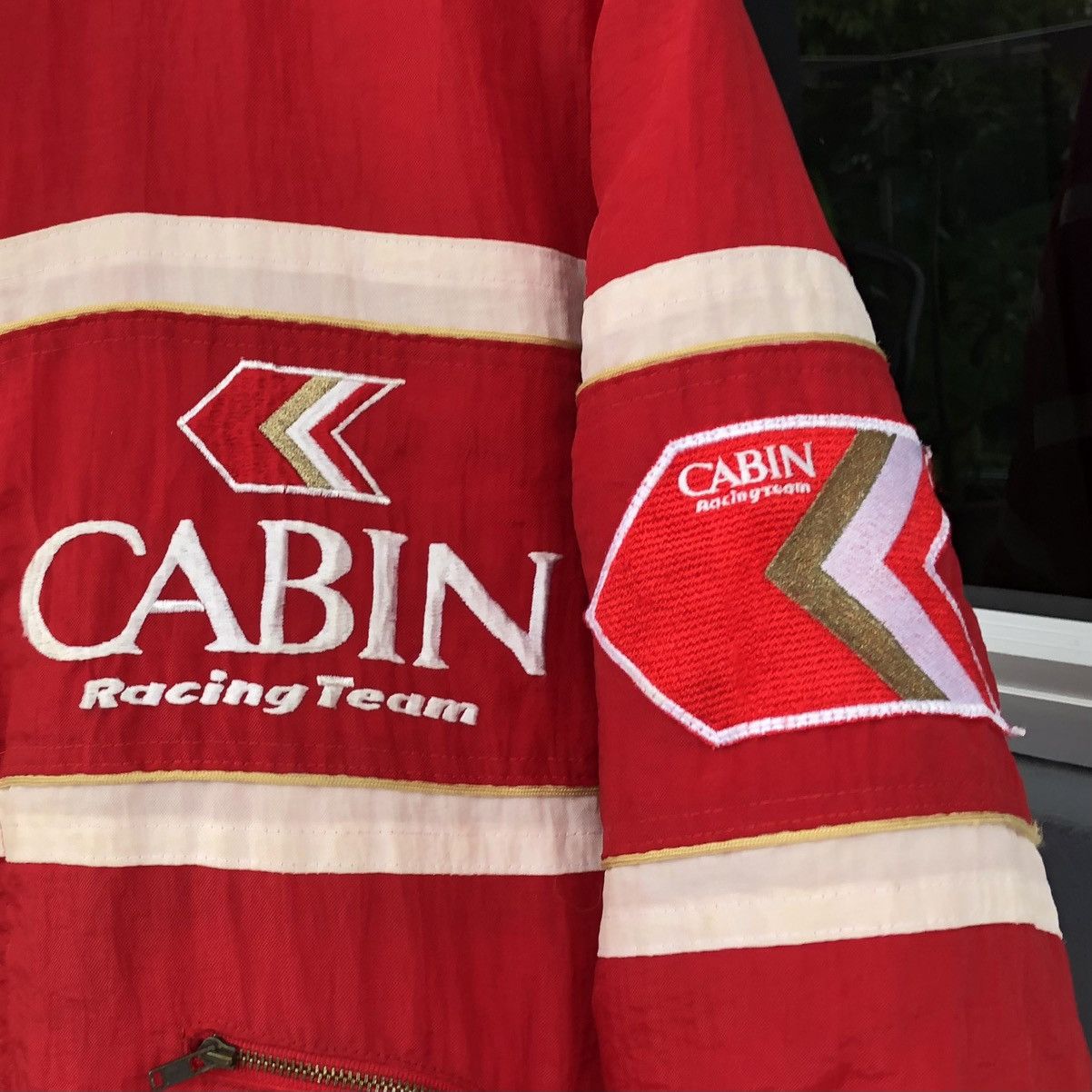 Sports Specialties Vintage Cabin Racing Patches Embroidery Logo Bomber Jacket Size US M / EU 48-50 / 2 - 9 Thumbnail