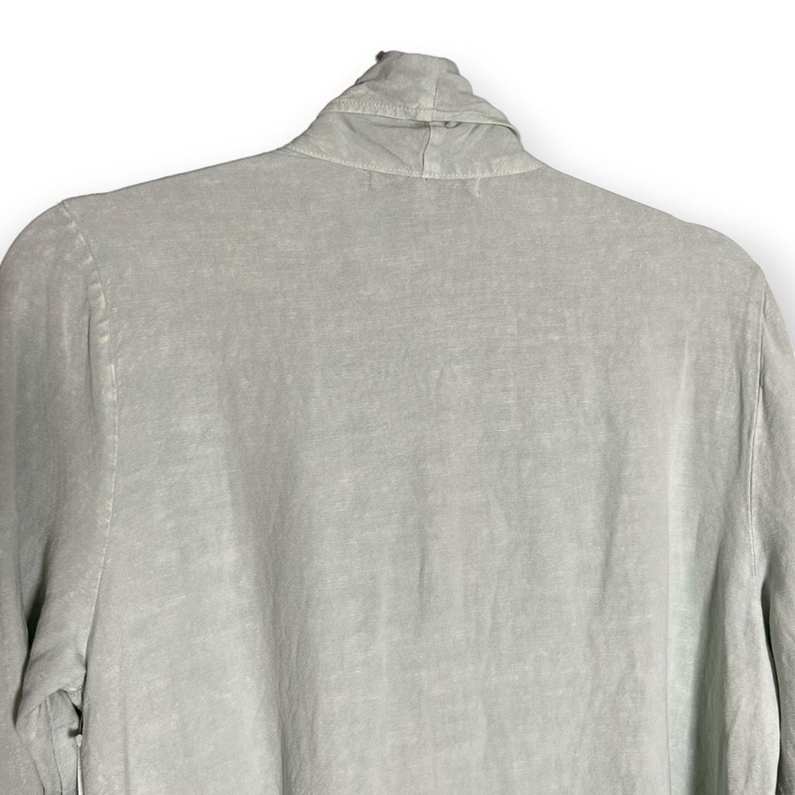 Other Young Fabulous & Broke Linen Duster Jacket Green Size M Size M / US 6-8 / IT 42-44 - 7 Thumbnail