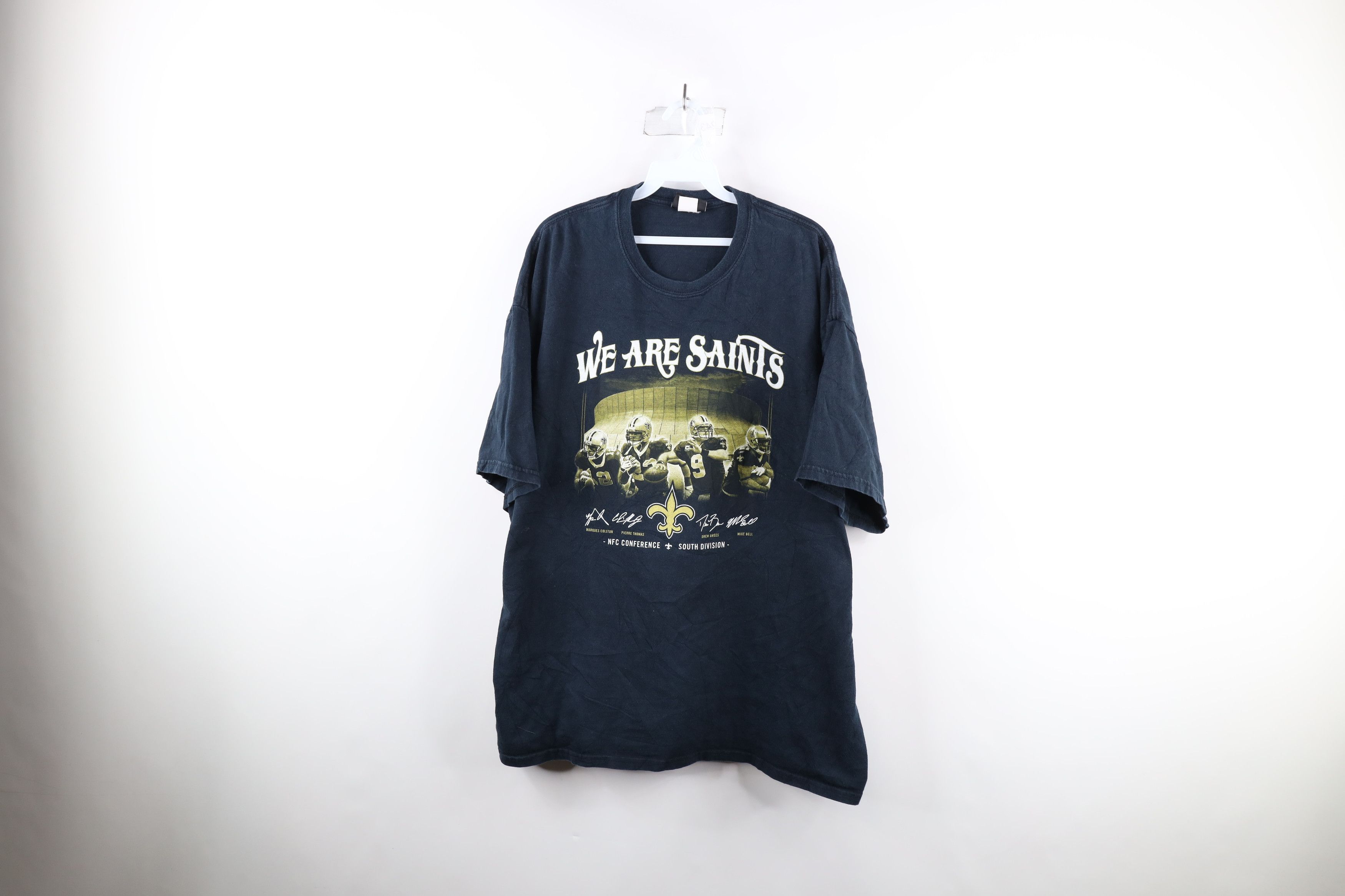 Reebok Vintage Reebok Saints New Orleans Saints Football T-Shirt Size US XL / EU 56 / 4 - 1 Thumbnail