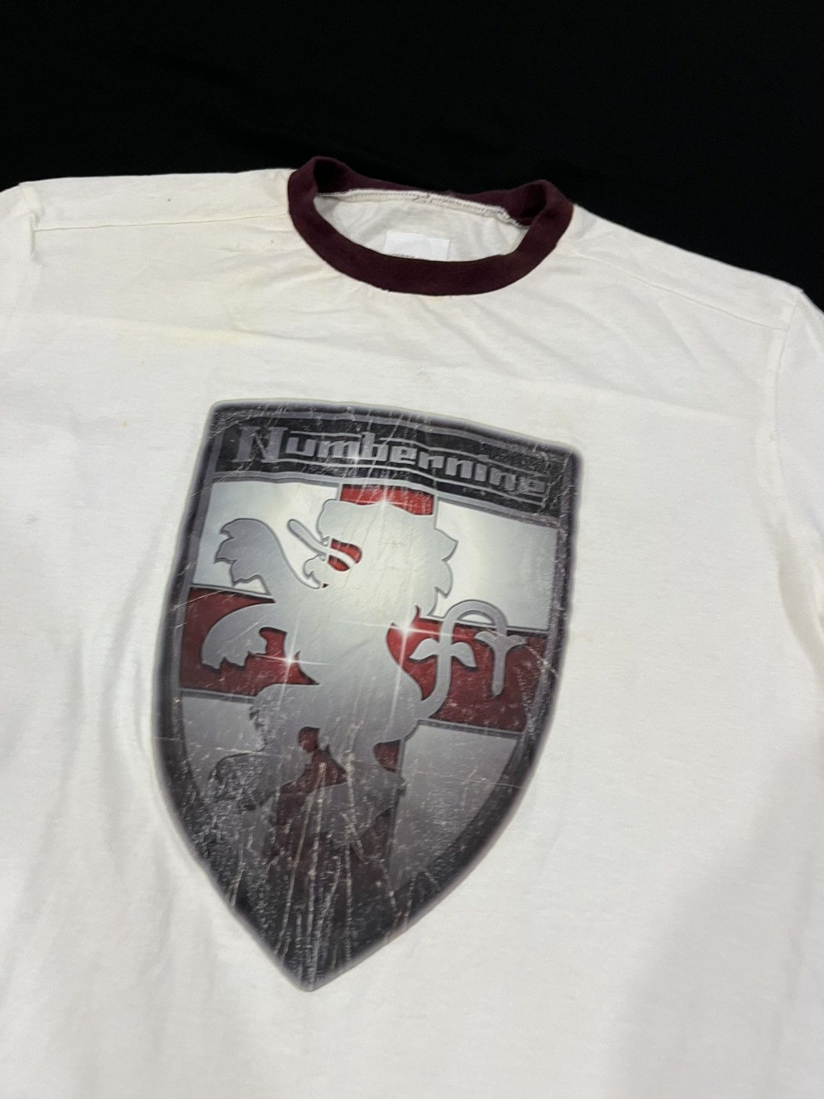 Number (N)ine Number Nine Big logo Ringer tee Size US M / EU 48-50 / 2 - 3 Thumbnail