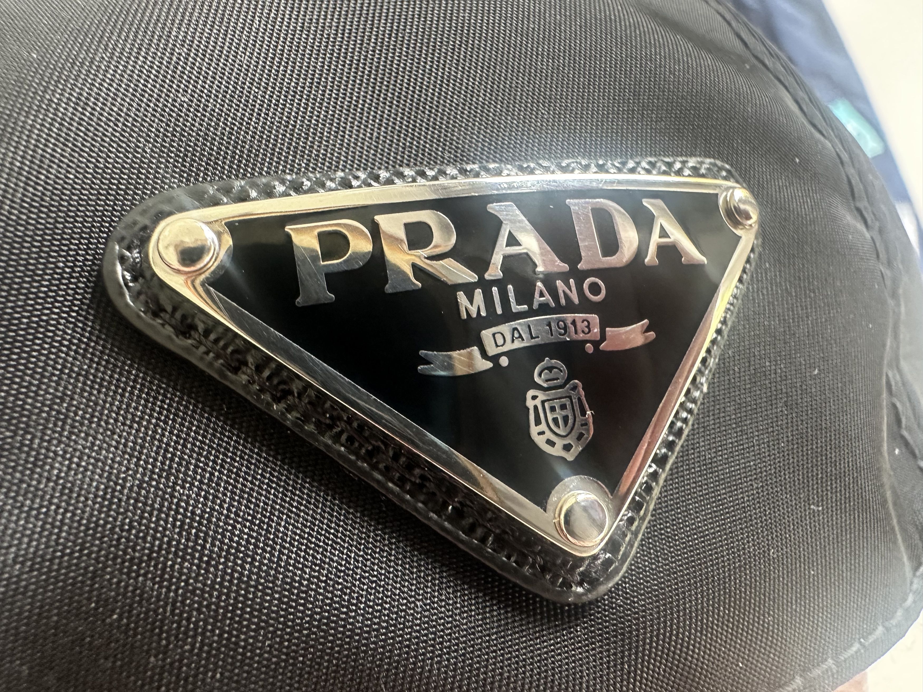 Prada Prada Re-Nylon Baseball Cap (size L) Size ONE SIZE - 3 Thumbnail