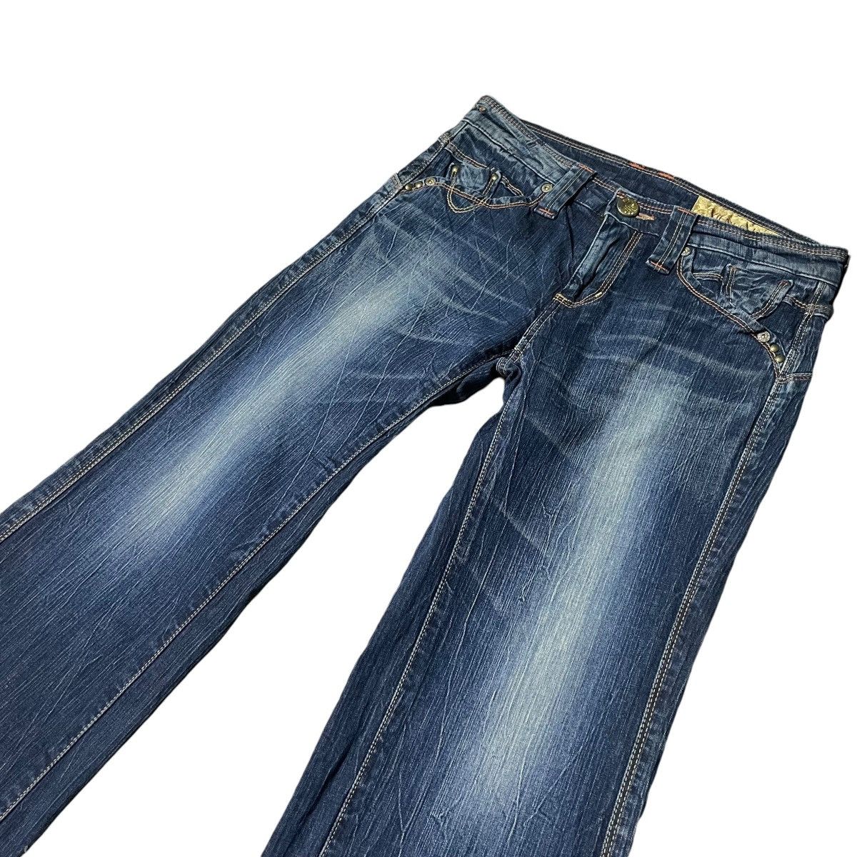 If Six Was Nine Flare Jeans If six was nine style Vienus Japanese brand Size 28" / US 6 / IT 42 - 3 Thumbnail