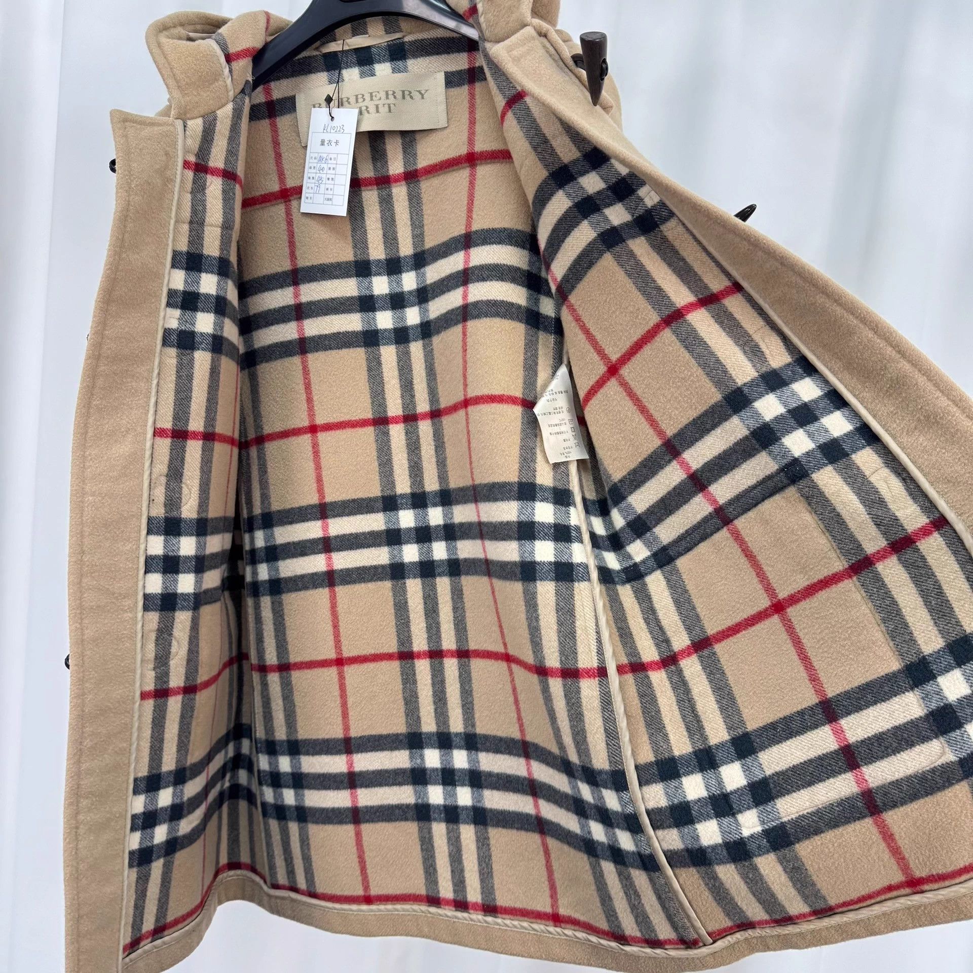 Burberry Burberry Camel Cashmere Horn Button Coat UK6 99New Size XS / US 0-2 / IT 36-38 - 5 Thumbnail