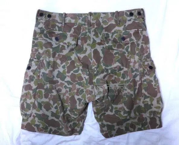 RRL Ralph Lauren RRL Duck Hunter Camo Cargo Shorts. Size US 36 / EU 52 - 4 Thumbnail