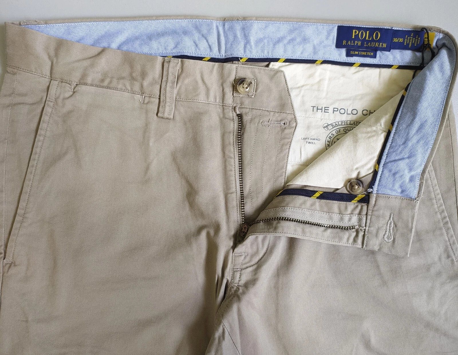 Polo Ralph Lauren Polo Ralph Lauren Slim Stretch Fit Chino Trouser FTP 0133 Size US 30 / EU 46 - 4 Thumbnail