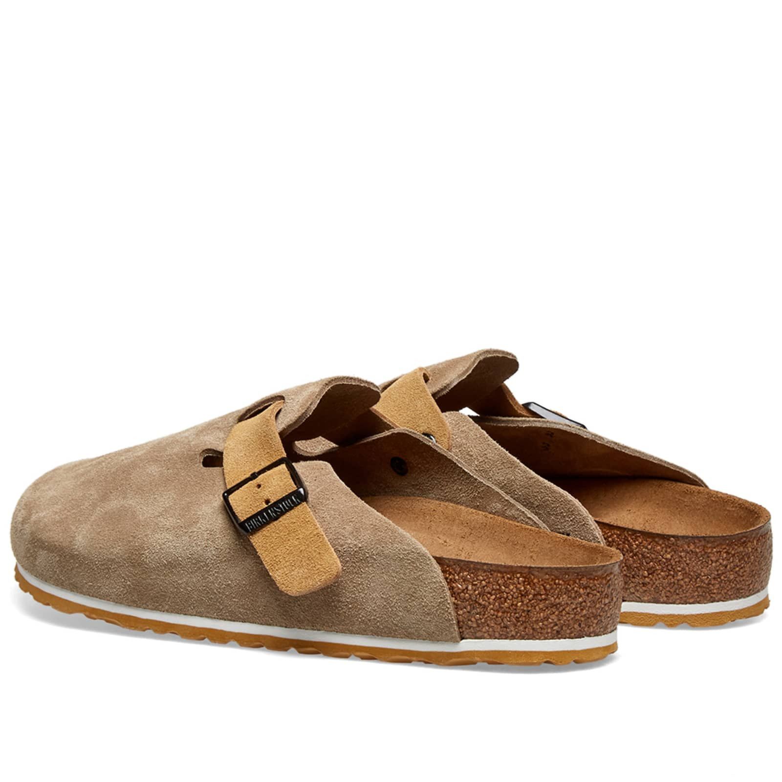 Birkenstock Birkenstock Boston Taupe / Sand 1015105 US 5 EU 36 Size US 5 / IT 35 - 3 Thumbnail