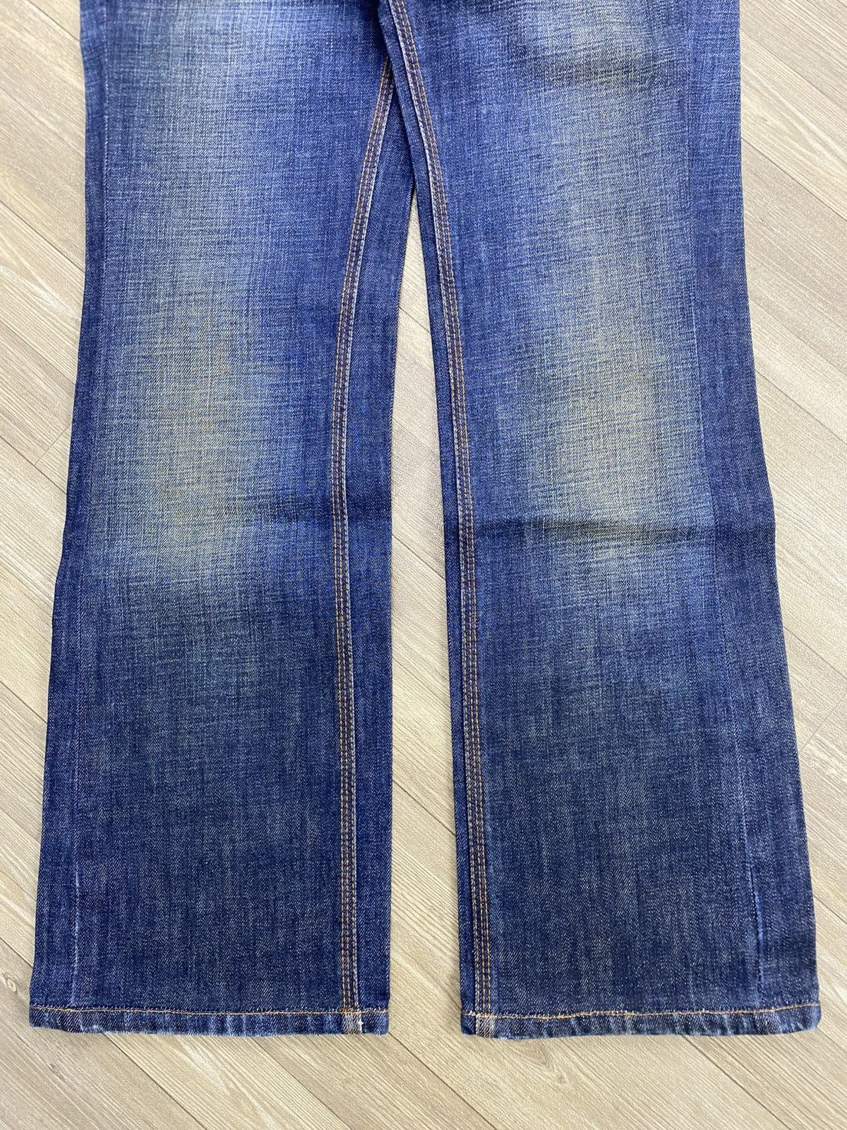Versace Vintage Versace Washed Bootcut Flared Jeans Italian Designer Size US 31 - 9 Thumbnail