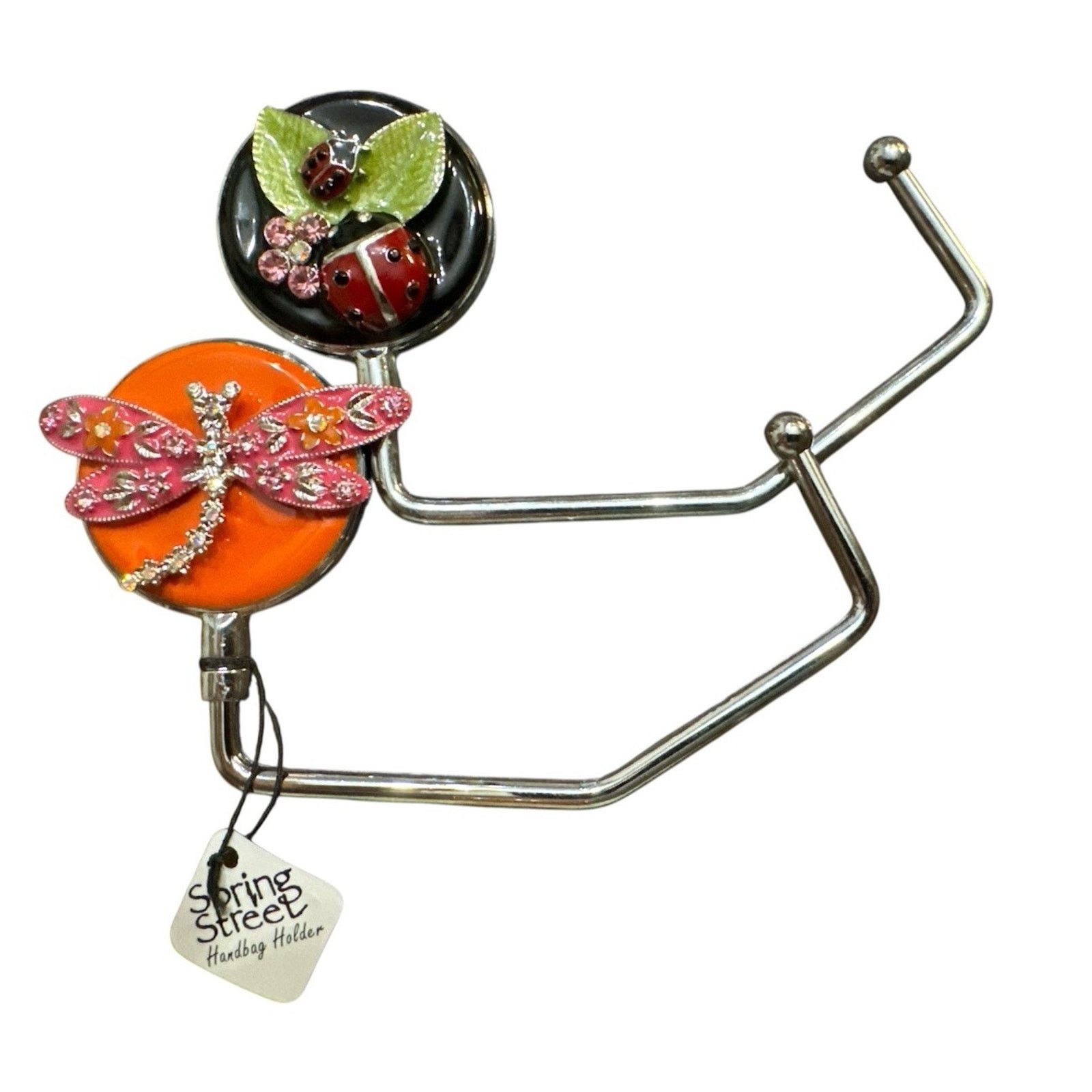 & Other Stories SPRING STREET PURSE HOOKS SET OF 2 DRAGONFLY & LADYBUG Size ONE SIZE - 1 Thumbnail