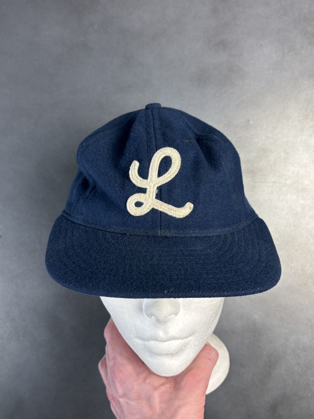 Ebbets Field Flannels × Vintage 1990s Vintage Wool Baseball Cap Brewery 1950s Style Patch Size ONE SIZE - 12 Thumbnail