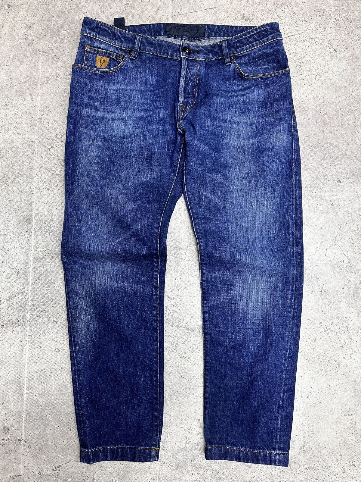 Jacob Cohen Italian Design Handpicked Men’s Jeans Corduroy Loro Piana Size US 35 - 2 Thumbnail