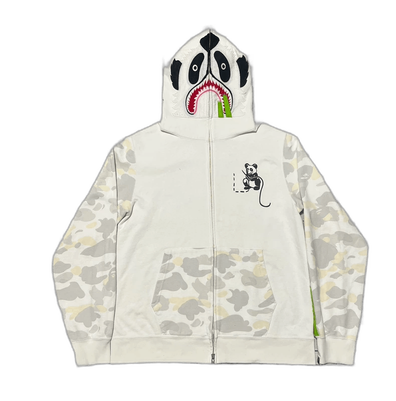 Bape Bape Panda Zip Hoodie XL Exclusive Size US XL / EU 56 / 4 - 1 Thumbnail