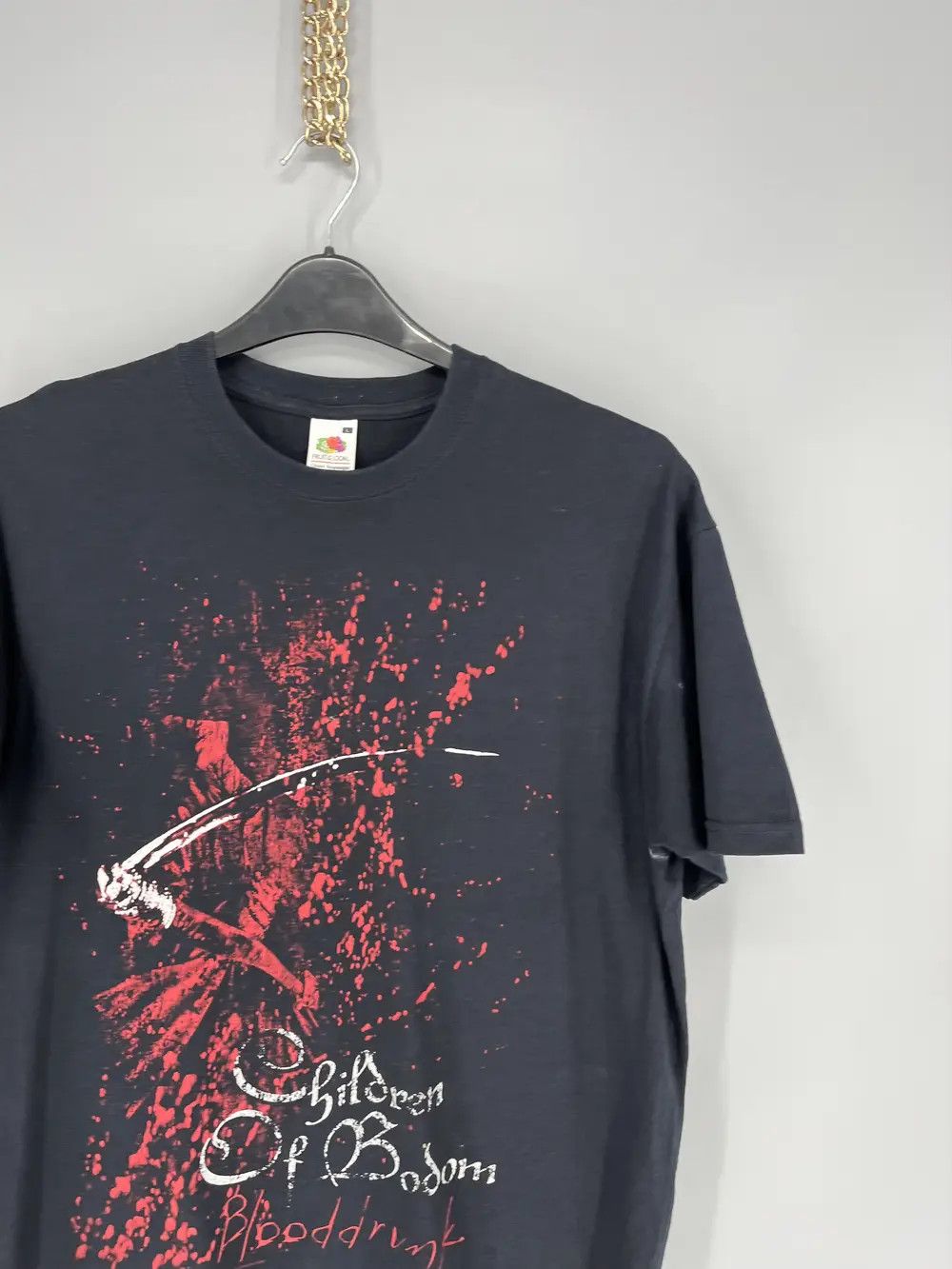 Band Tees Vintage Y2K Children Of Bodom Band Tee 2009 Size US L / EU 52-54 / 3 - 5 Thumbnail