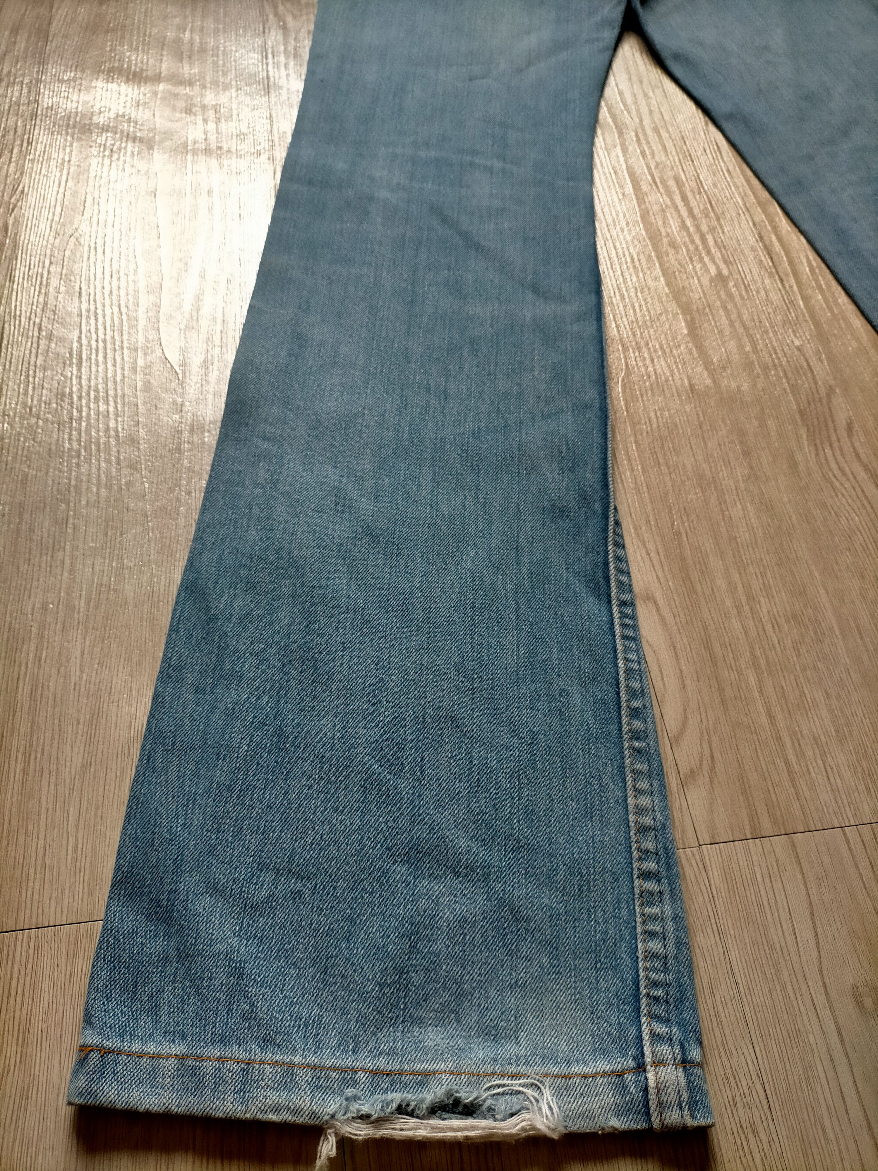 Levi's Vintage 70s-80s Levis 517 Oren Tab Button 8 Boot cut Denim Size US 28 / EU 44 - 14 Thumbnail