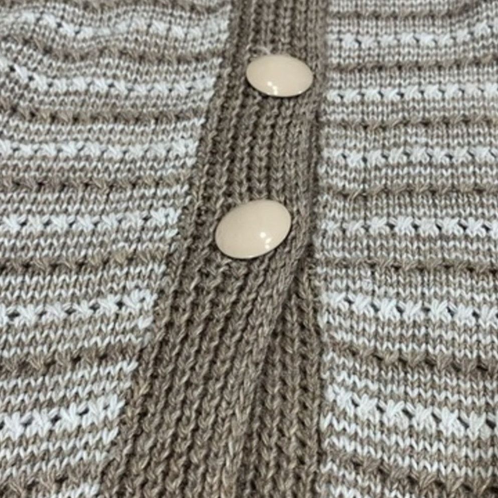 NBDN Nobrandedon My Mix Collection Brown Sweater | Size L Size L / US 10 / IT 46 - 4 Thumbnail