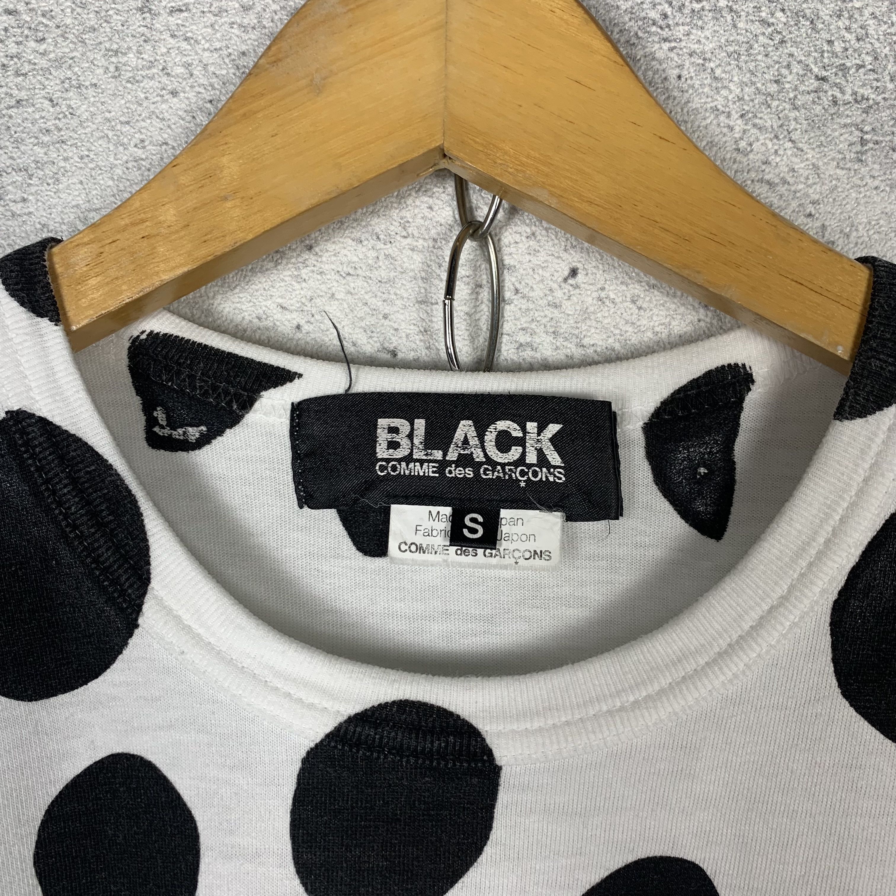 Comme des Garcons Black Comme Des Garcons CDG Polkadot Tshirt Size US S / EU 44-46 / 1 - 4 Thumbnail