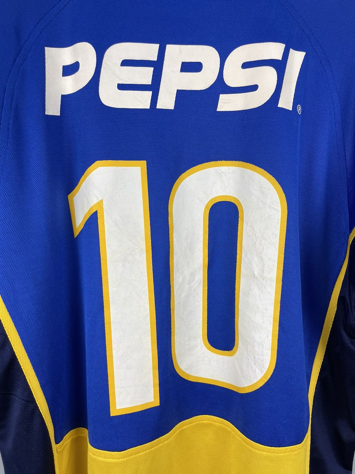 Nike Vintage Boca Juniors 02-03 Pepsi Nike Dri-fit jersey Size US L / EU 52-54 / 3 - 4 Thumbnail