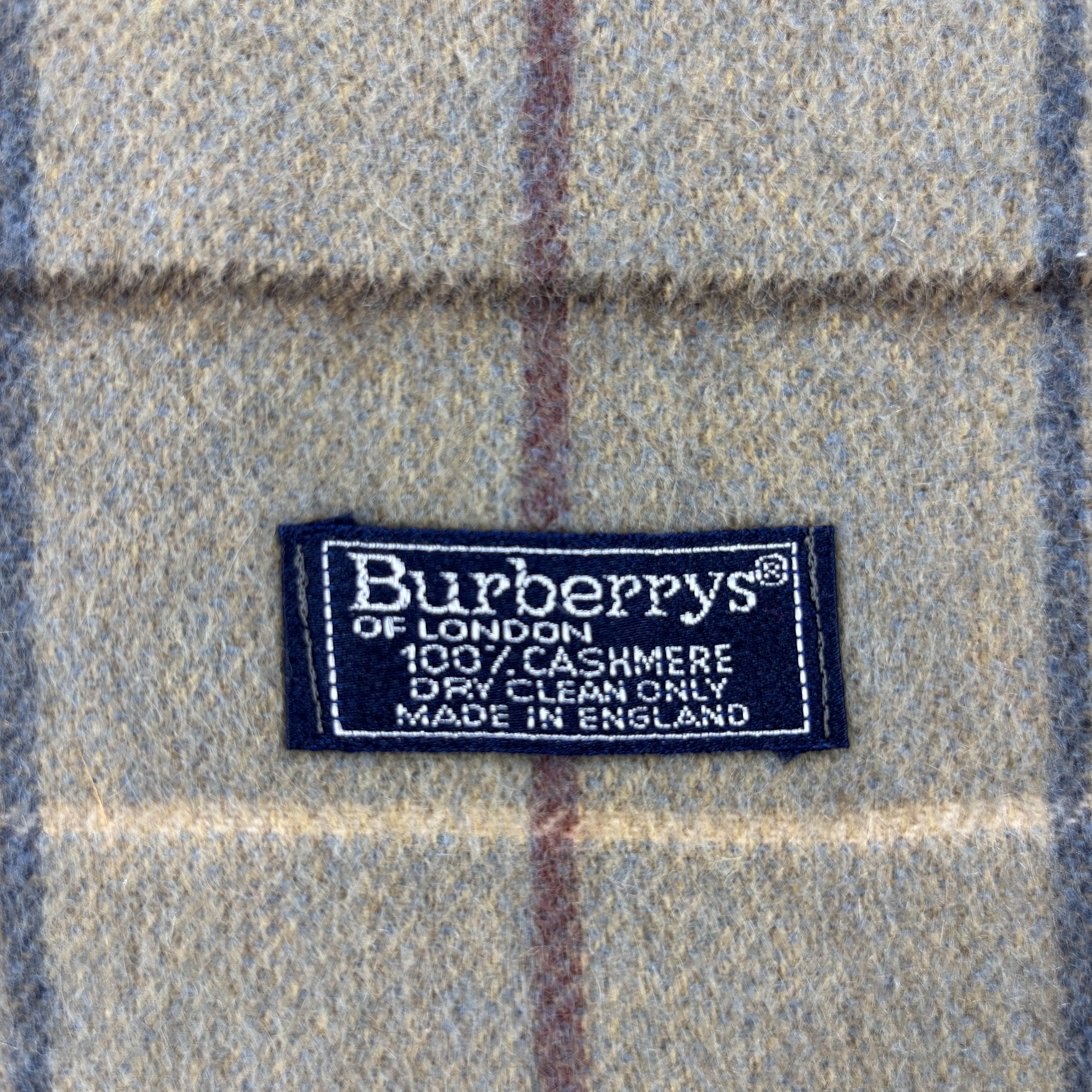 Burberry × Vintage GF10702 Burberry Scarf Neck Wear Muffler Nova Check Size ONE SIZE - 3 Thumbnail