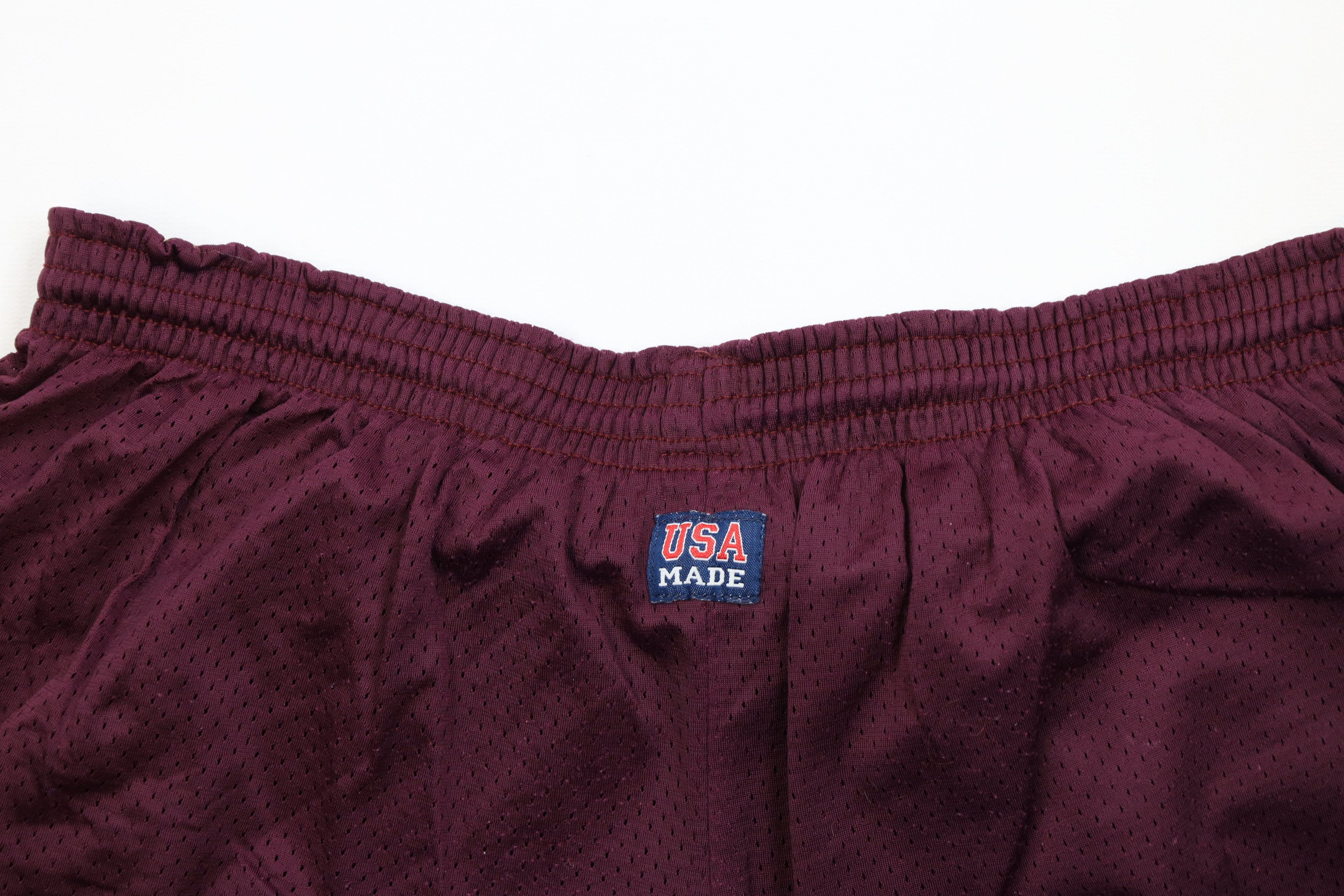 Vintage Vintage 90s Streetwear Blank Above Knee Mesh Shorts USA Size US 38 / EU 54 - 10 Thumbnail