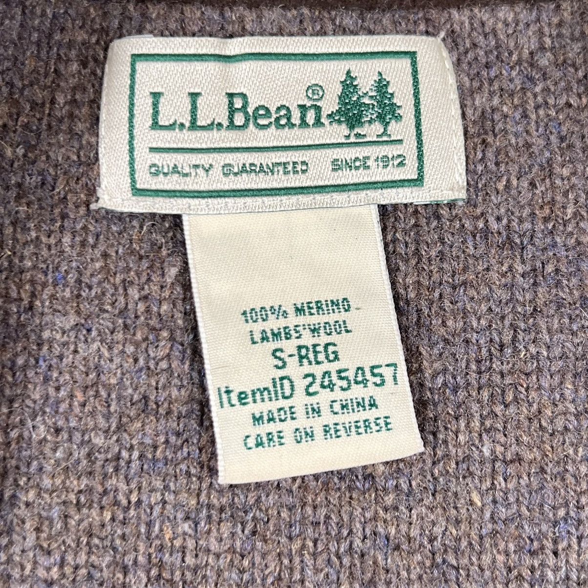 L.L. Bean LL Bean Vest Small Lambswool Merino Wool Zip Sweater Vest Size US S / EU 44-46 / 1 - 2 Thumbnail
