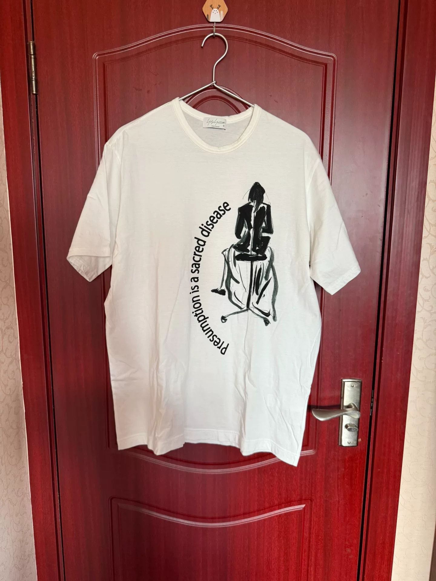 Yohji Yamamoto Yohji Yamamoto Short Sleeve T-Shirt Size US L / EU 52-54 / 3 - 1 Thumbnail