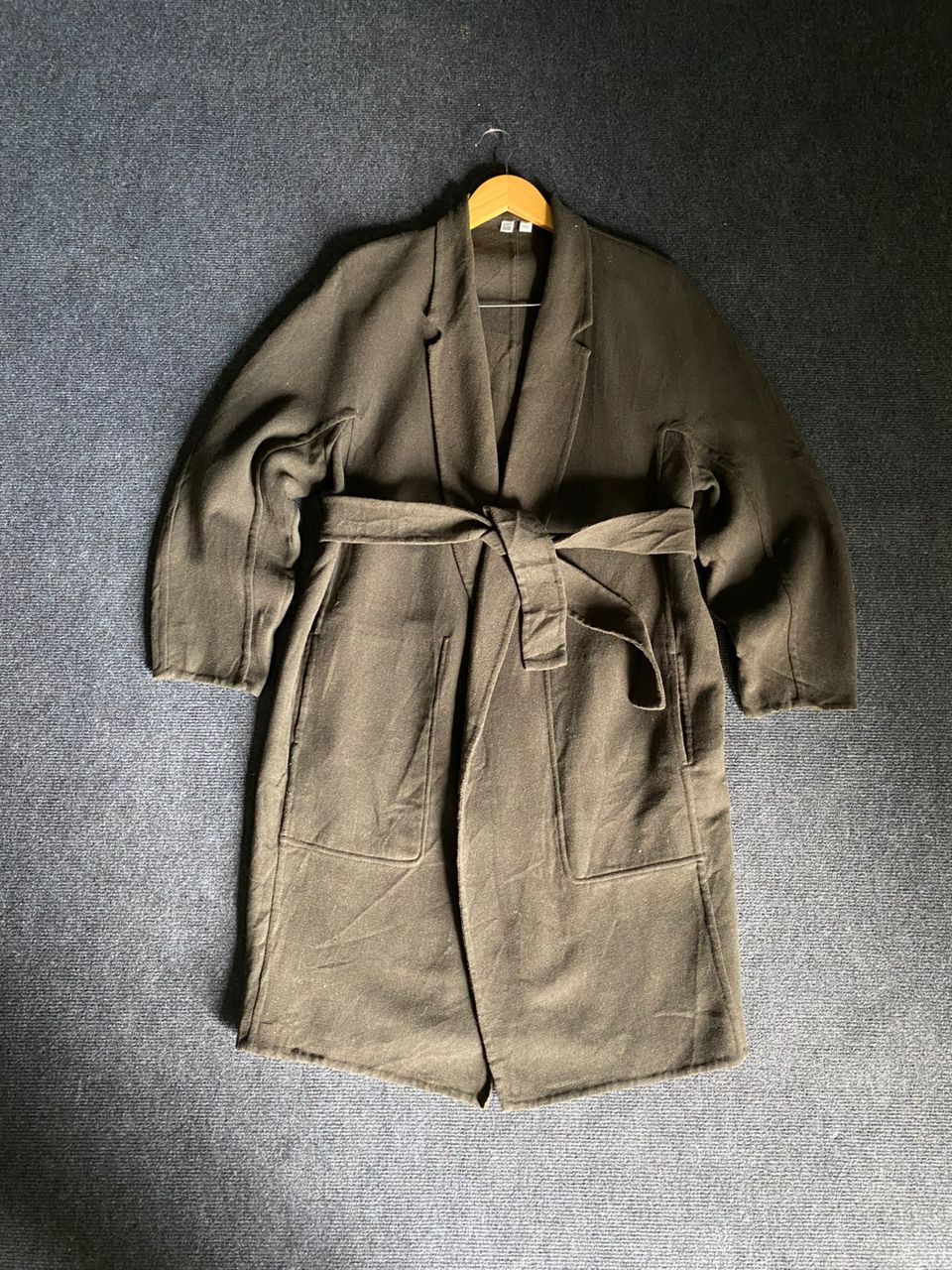 Japanese Brand × Lemaire × Uniqlo Uniqlo U x Lemaire Wool Long Coat Size US S / EU 44-46 / 1 - 1 Thumbnail
