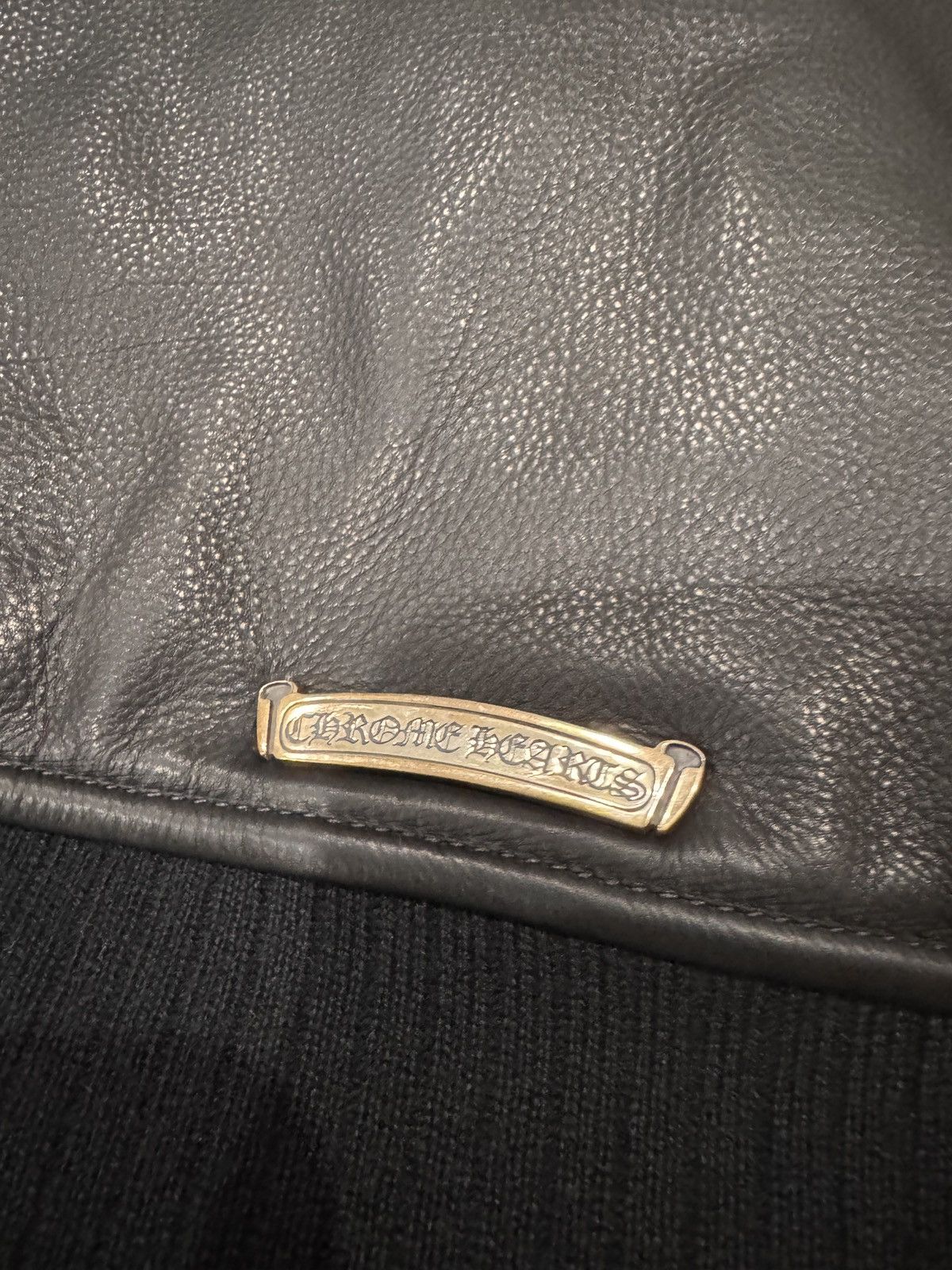 Chrome Hearts Chrome hearts cross patches leather varsity jacket size S Size US S / EU 44-46 / 1 - 10 Thumbnail