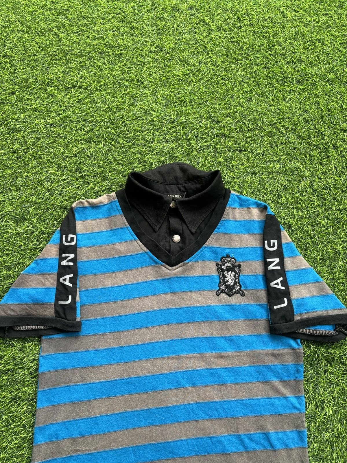 Hysteric Glamour Y2k Bu Yilang ren Stripe Shirt Size US M / EU 48-50 / 2 - 5 Thumbnail