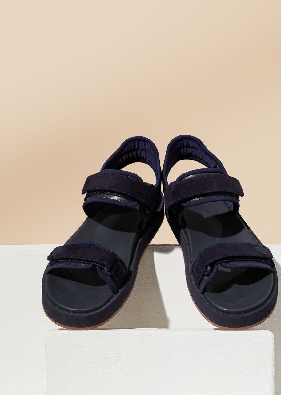 image of Loro Piana O1Srvl11E0424 Sandals In Black, Women's (Size 5)