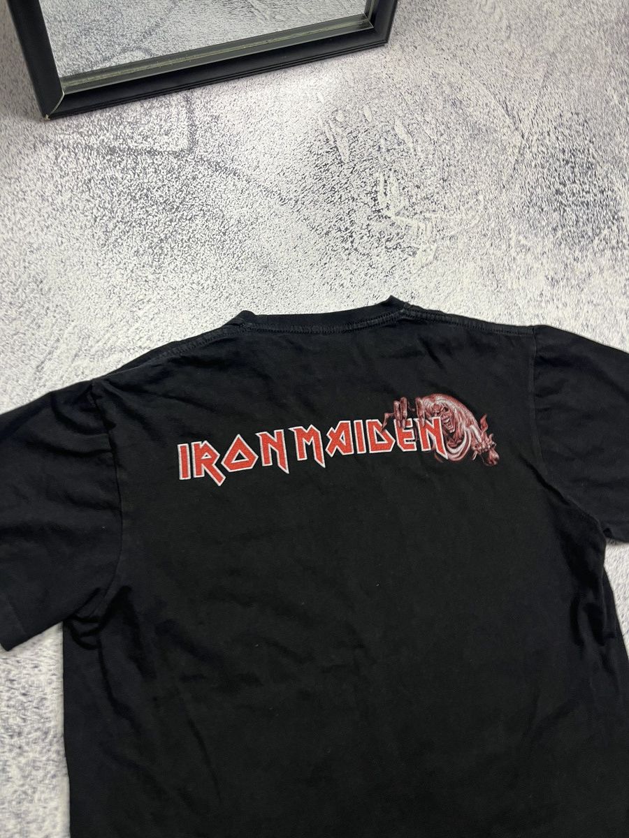 Band Tees Iron Maiden Benjamin Breeg Grave Big Logo Graphic T-Shirt Size US M / EU 48-50 / 2 - 9 Thumbnail