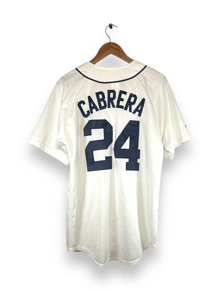 MLB Vintage Miguel Cabrera #24 MLB Stitched Baseball Jersey Size US M / EU 48-50 / 2 - 2 Thumbnail